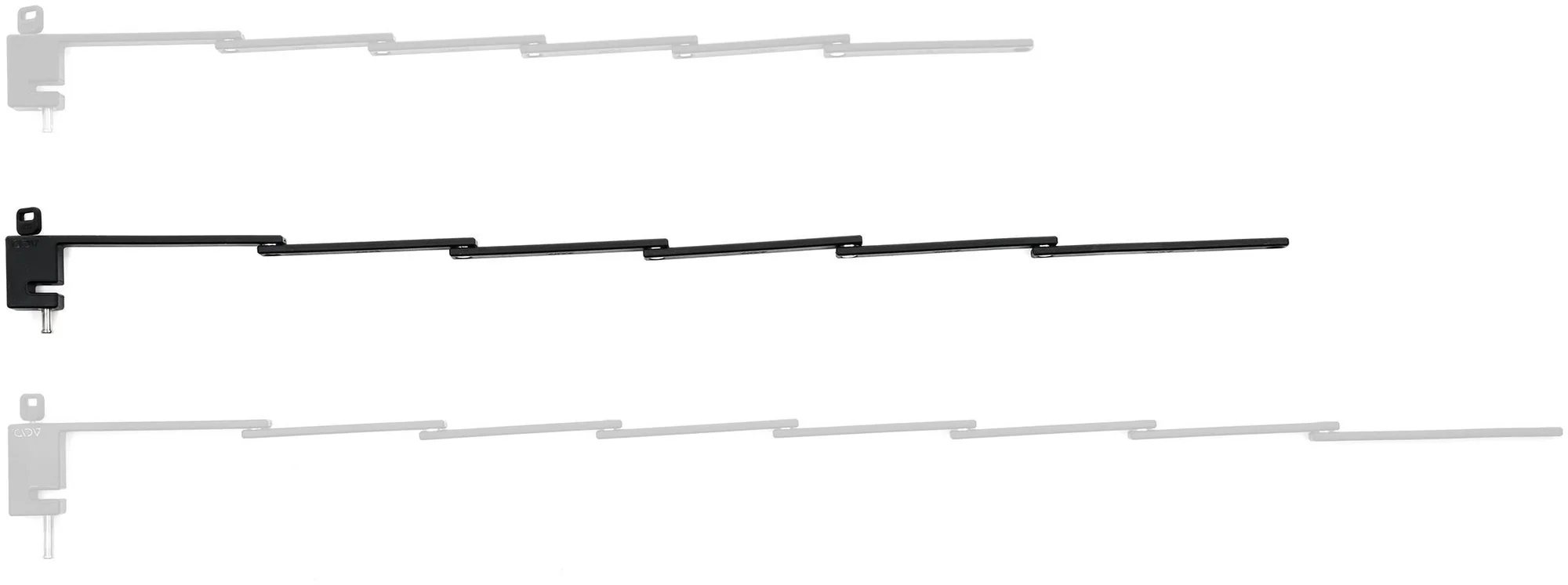 ACID Folding Lock Rigid 100 Pure Twin Pack Black Art1 - Image 4