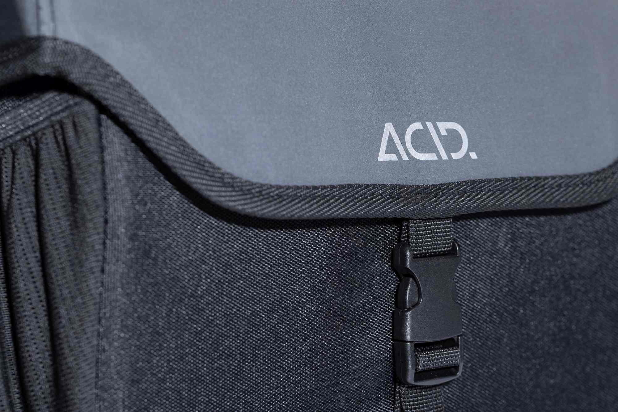 ACID HANDLEBAR BAG CITY 8 FILINK BLACK - Image 6
