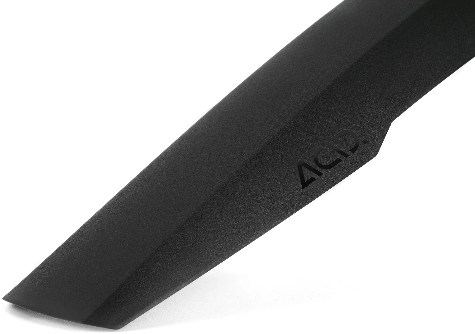 ACID Mudguard Mud Blocker Rear Long Black - Image 2