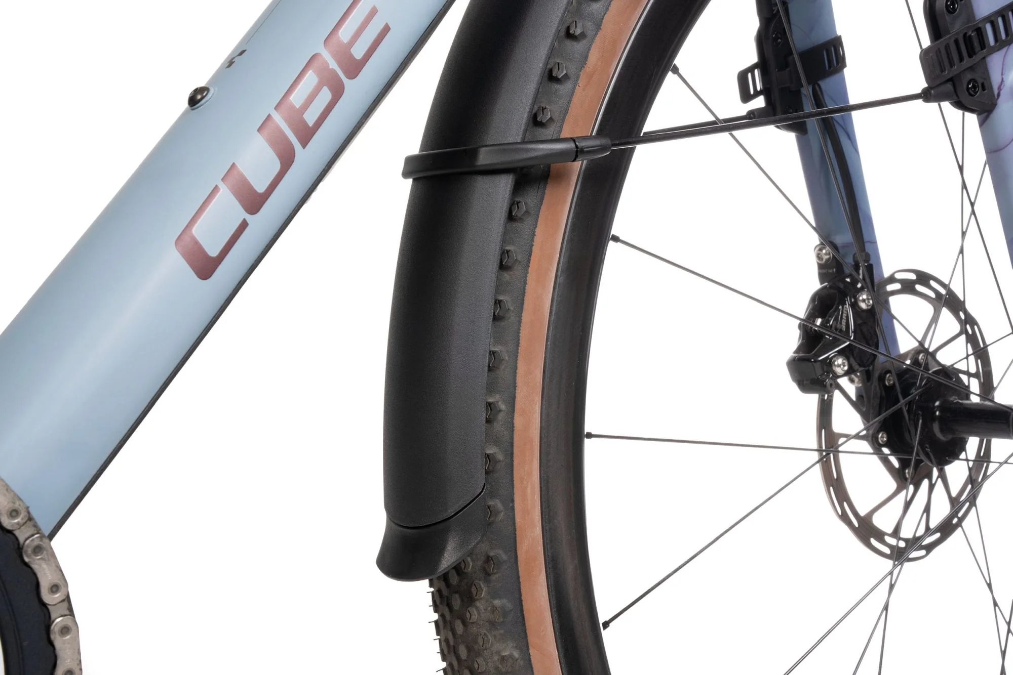 ACID MUDGUARD SET GRAVEL 28 INCH BLACK - Image 5