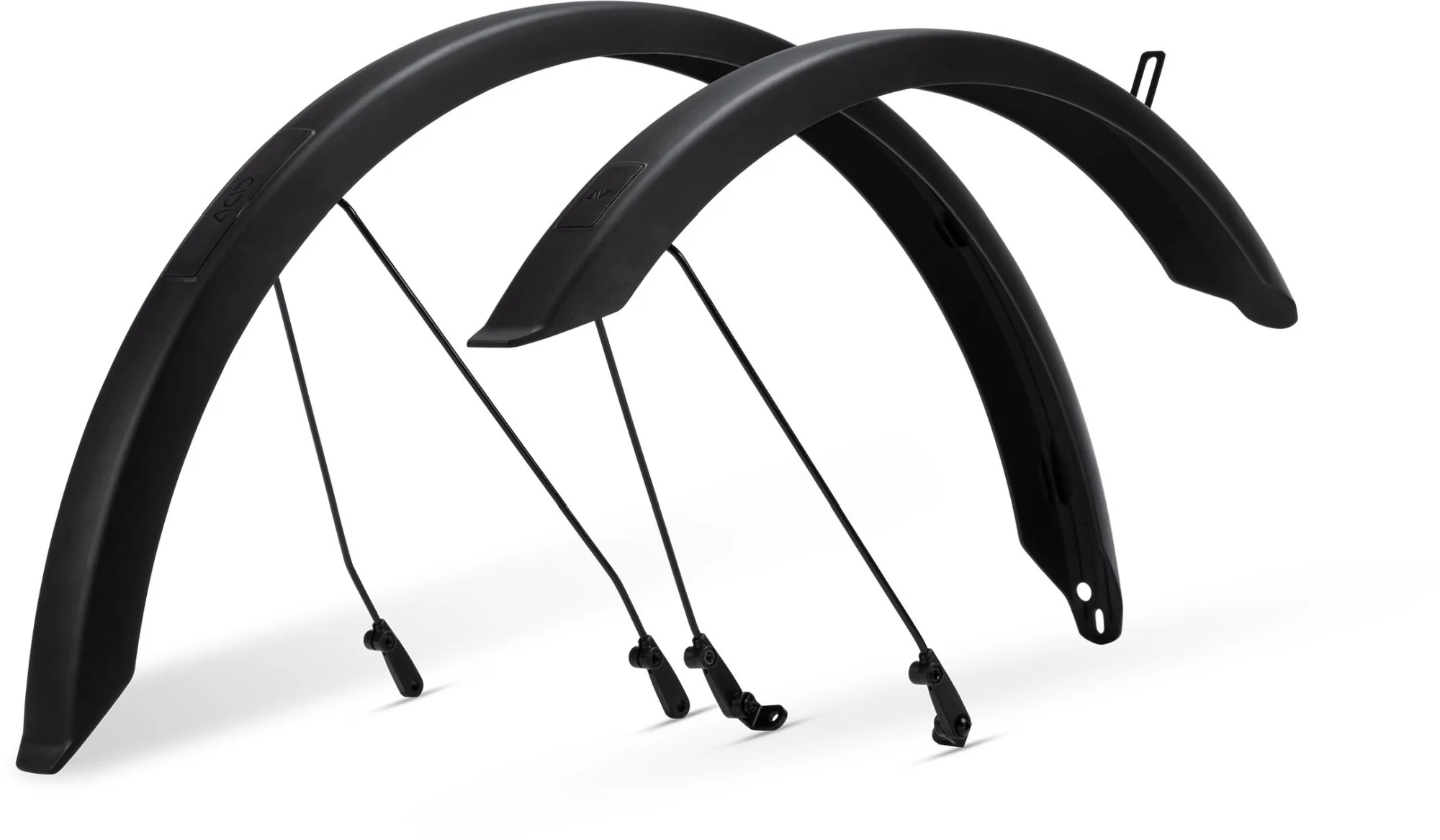 ACID MUDGUARD SET ROOKIE 55 24 INCH BB MOUNT 2.0 BLACK