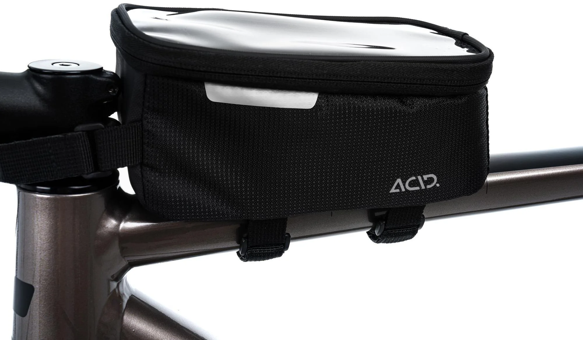 ACID Panniers Top Tube View Cmpt Black - Image 3