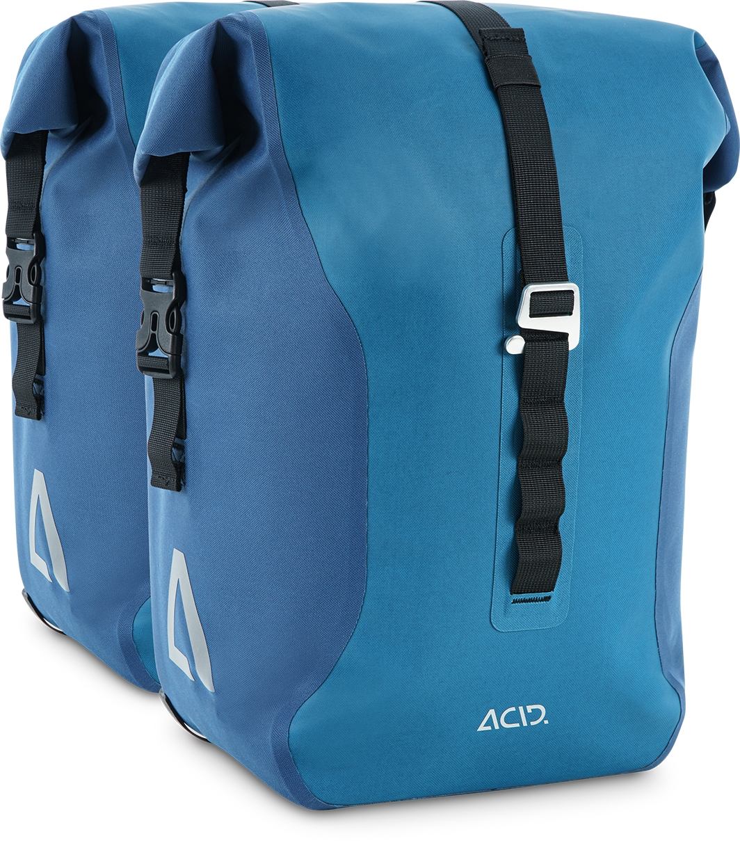 ACID Panniers Travlr Pro 20/2 Dark Blue/Black