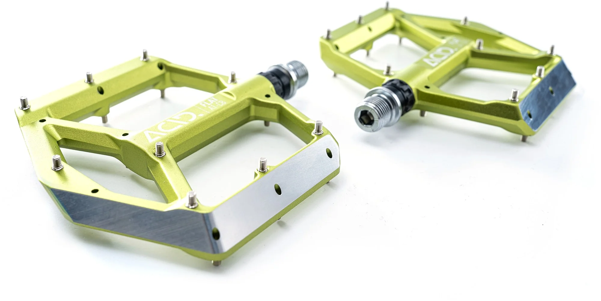 ACID PEDALS FLAT A1-CB GREEN - Image 2