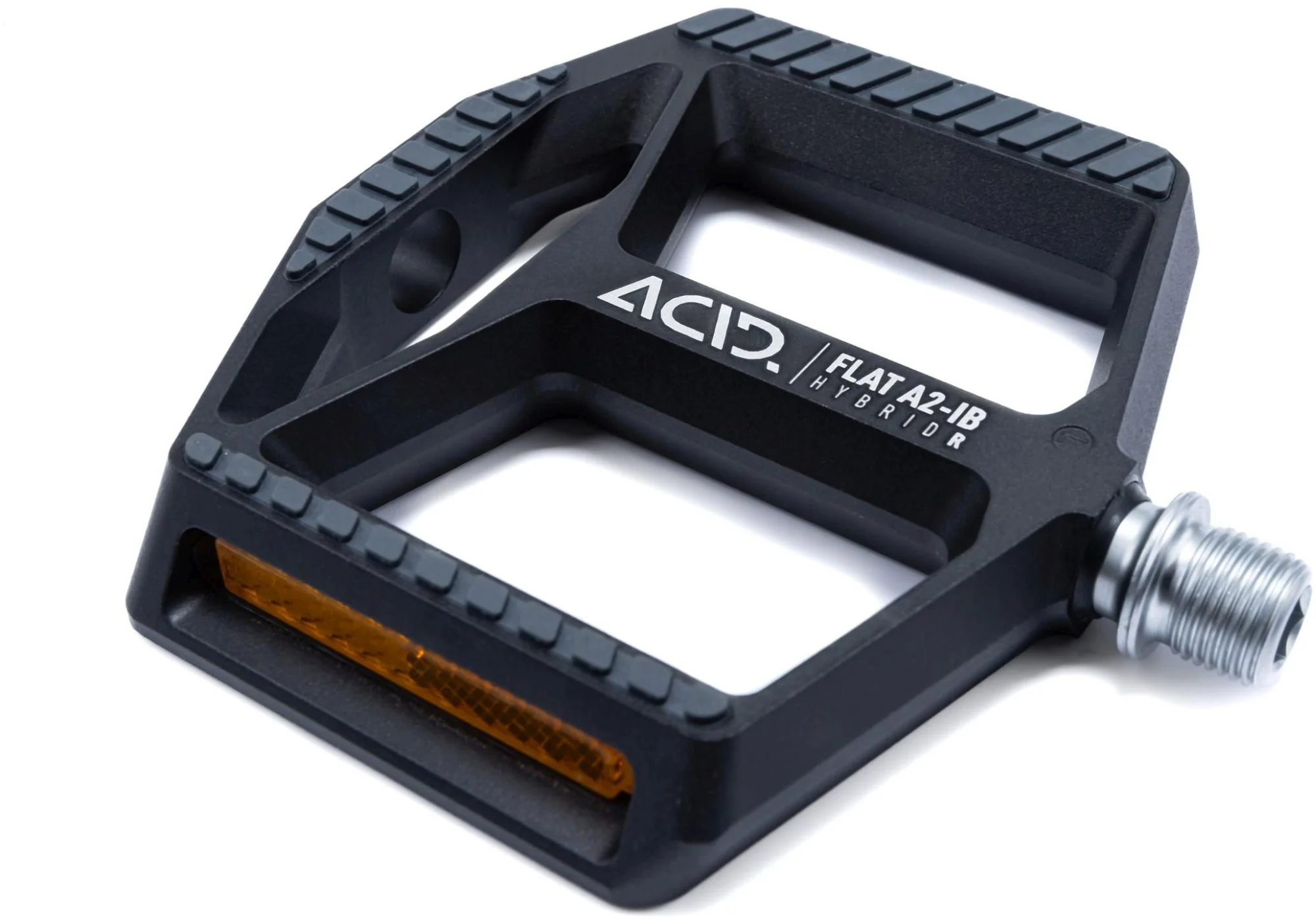 ACID PEDALS FLAT A2-IB HYBRID R BLACK - Image 2
