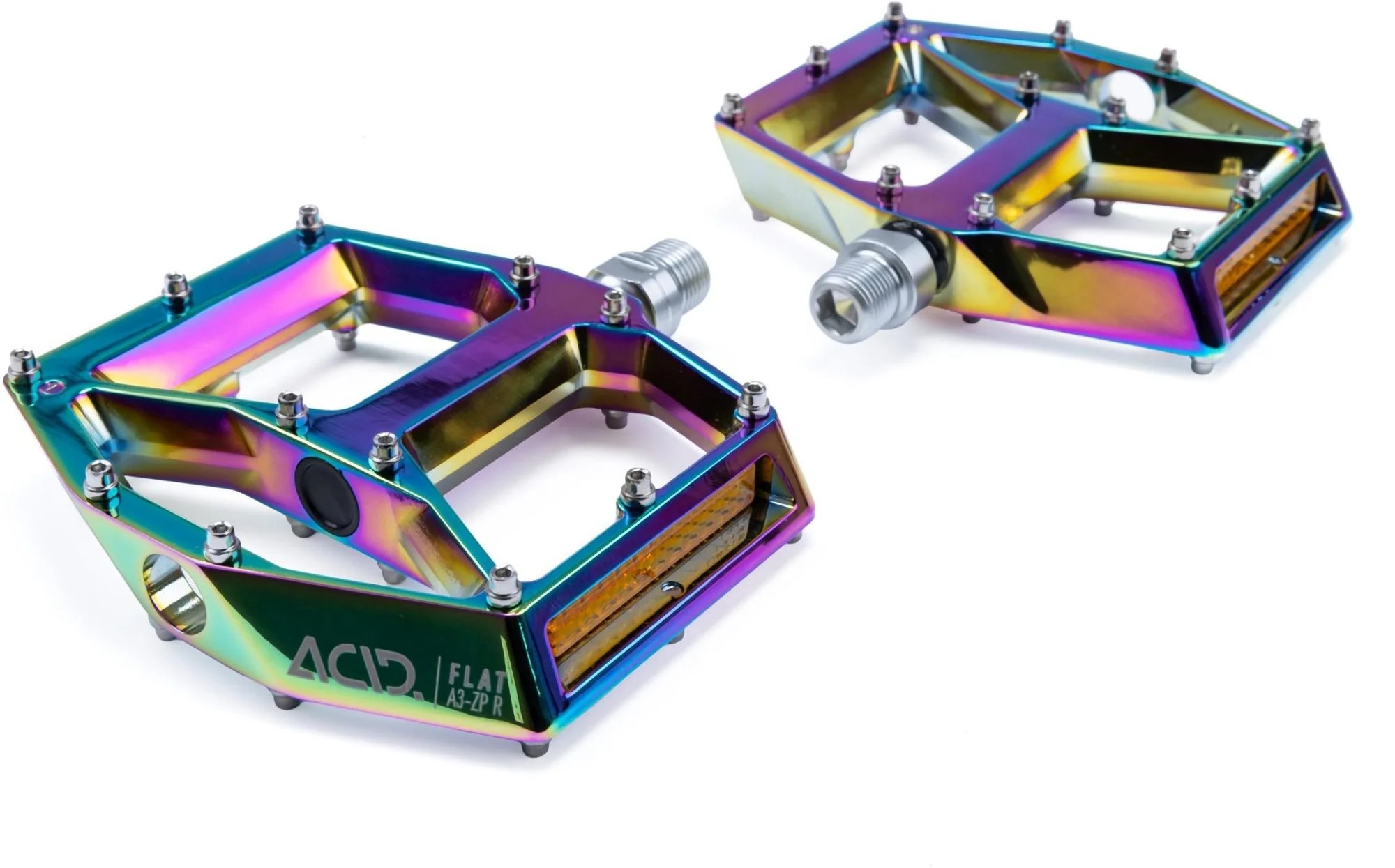 ACID PEDALS FLAT A3-ZP R OIL SLICK - Image 3