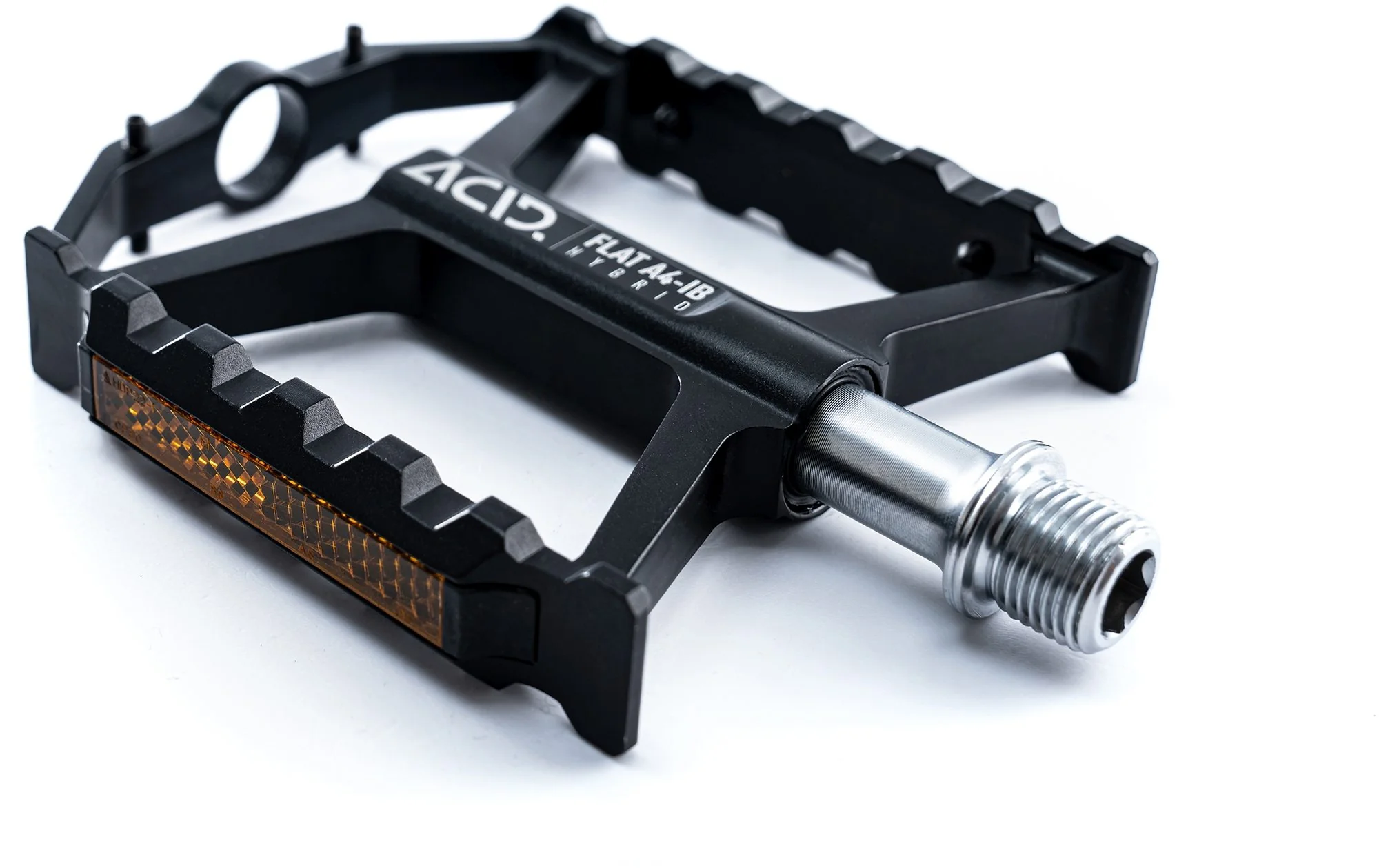 ACID PEDALS FLAT A4-IB HYBRID BLACK - Image 3