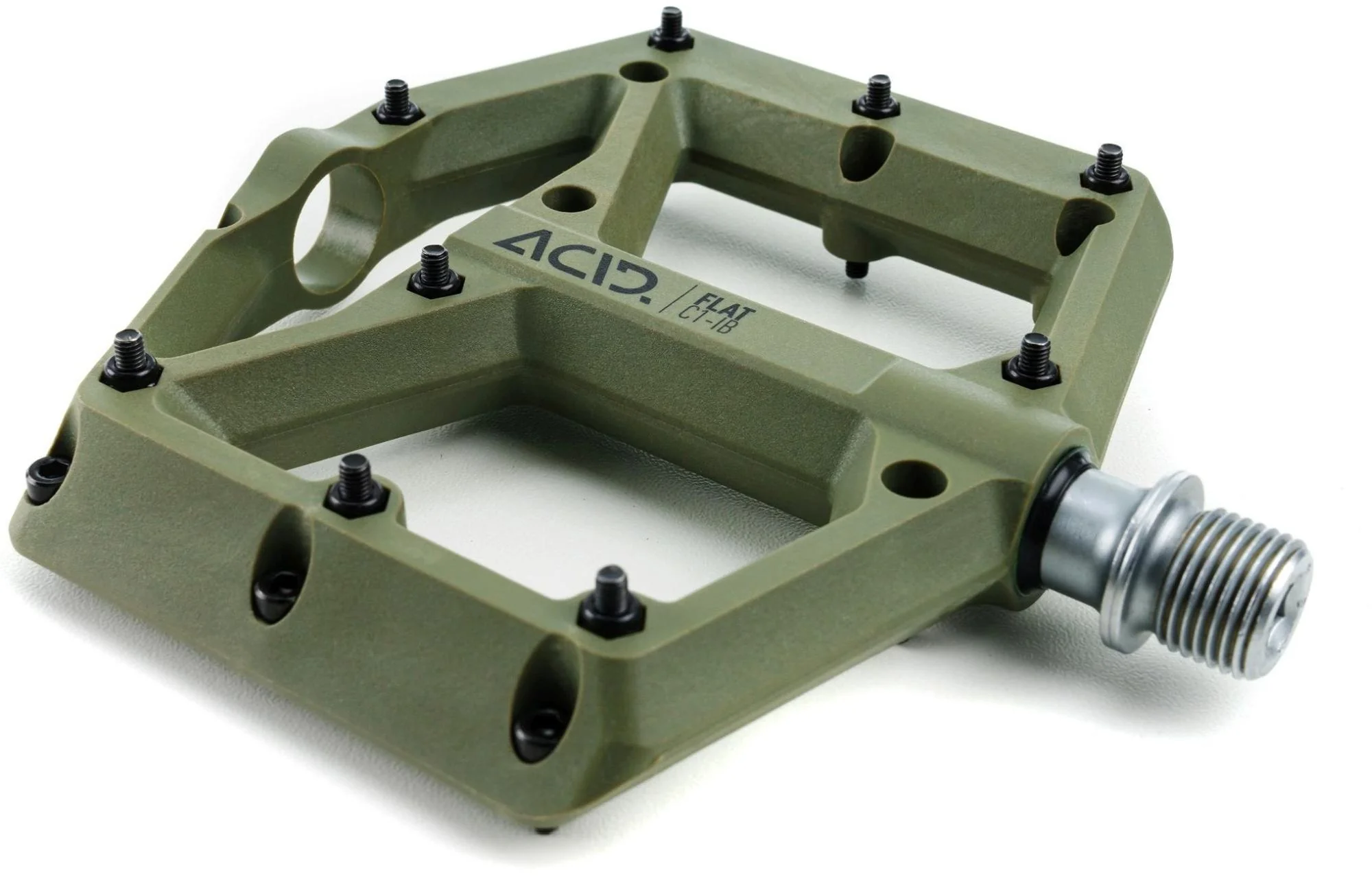 ACID PEDALS FLAT C1-IB OLIVE - Image 3