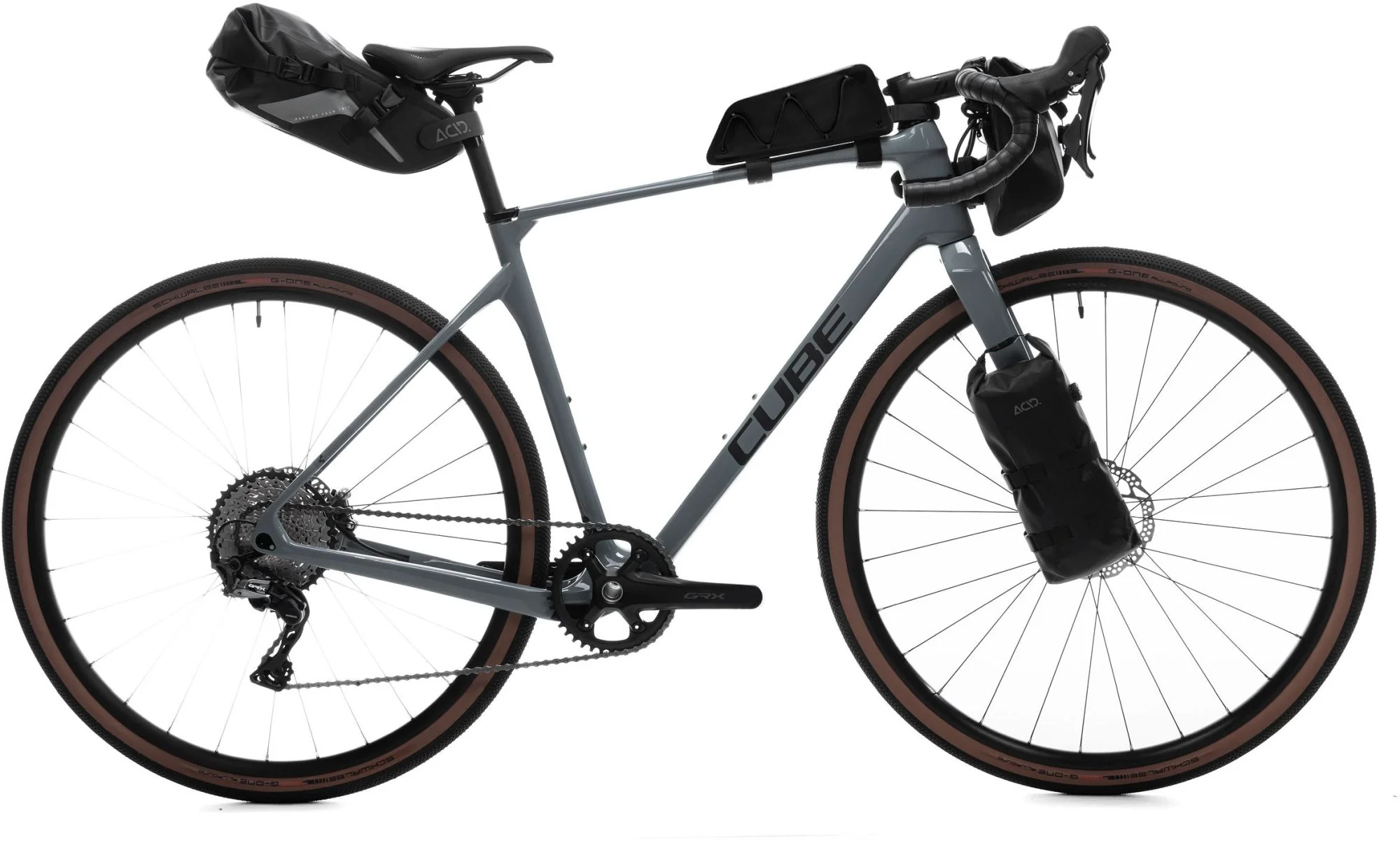 Acid Saddle Bag Pack Pro 6 Black - Image 6