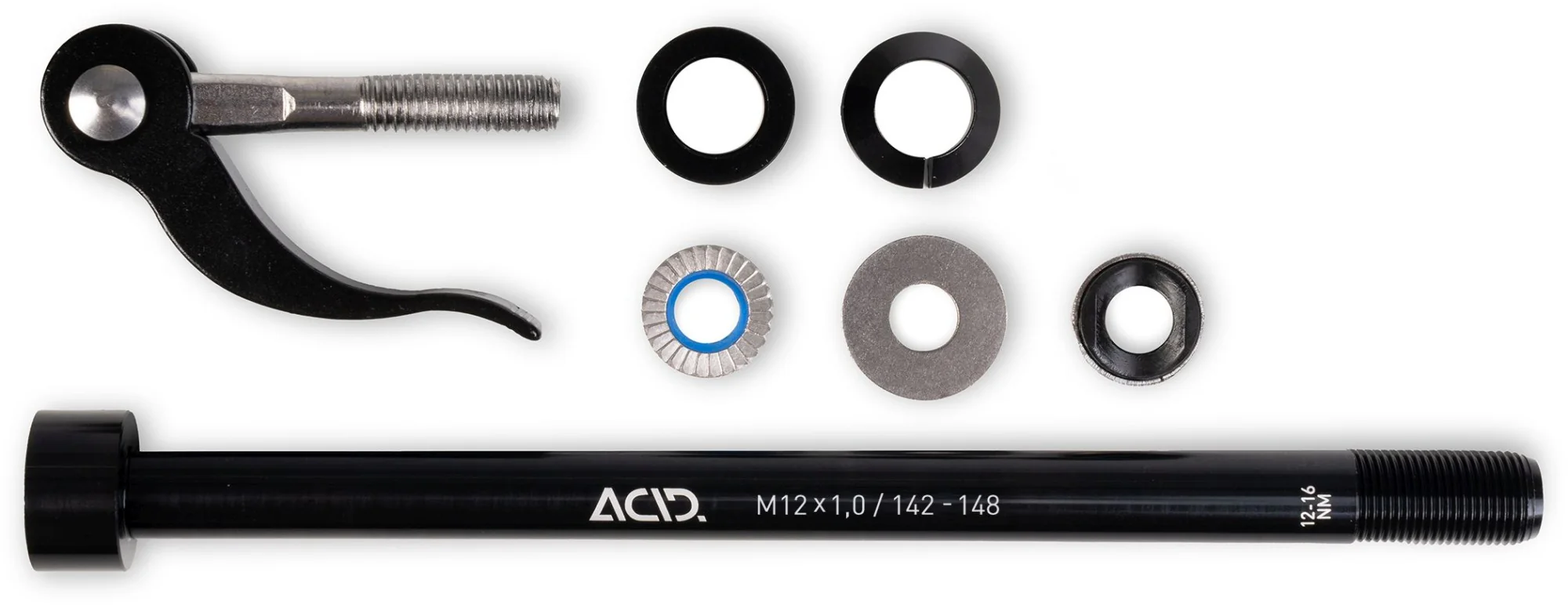 ACID THRU AXLE M12X1.0 142-148MM FOR KIDS TRAILER - Image 2