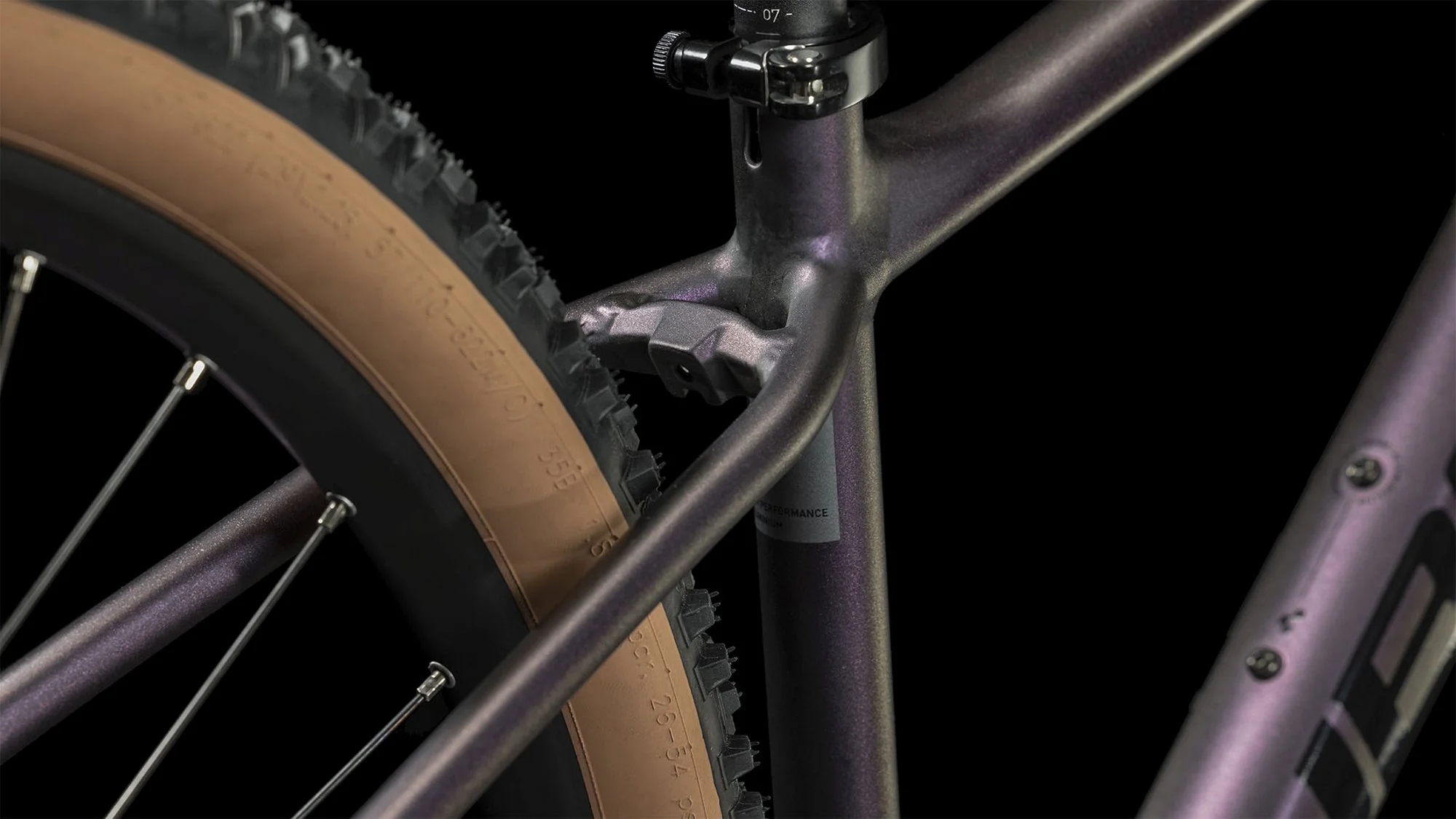 CUBE ACCESS WS SLX SHIFTPURPLE/BLACK - Image 4