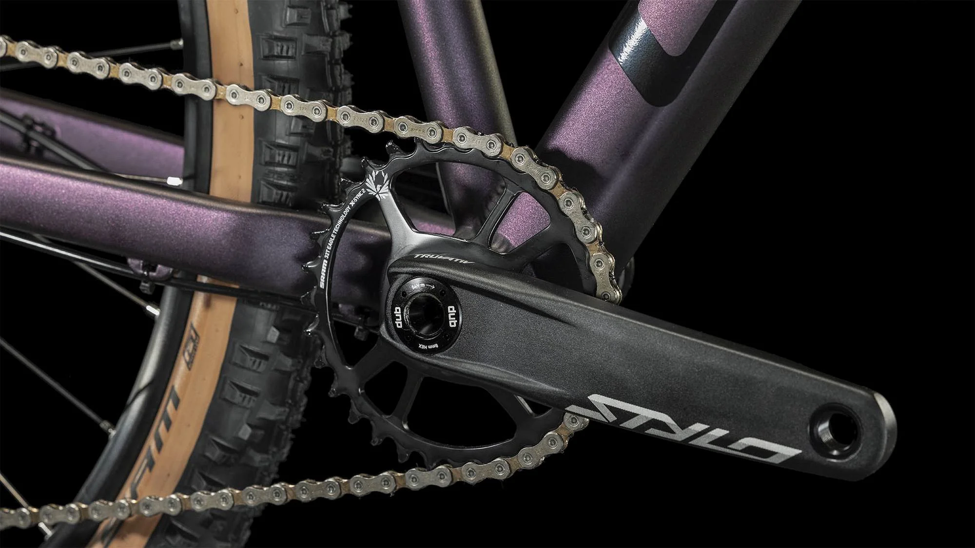 CUBE ACCESS WS SLX SHIFTPURPLE/BLACK - Image 6
