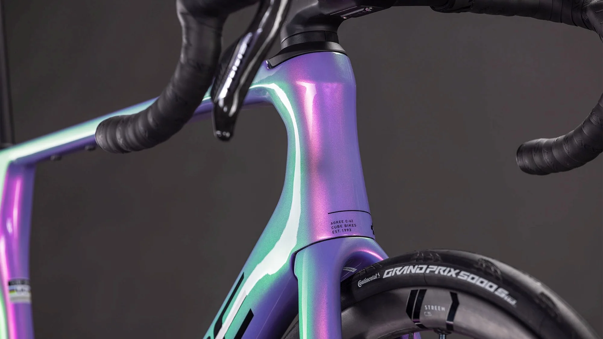 CUBE AGREE C:62 SLX COSMICPURPLE/BLACK - Image 9