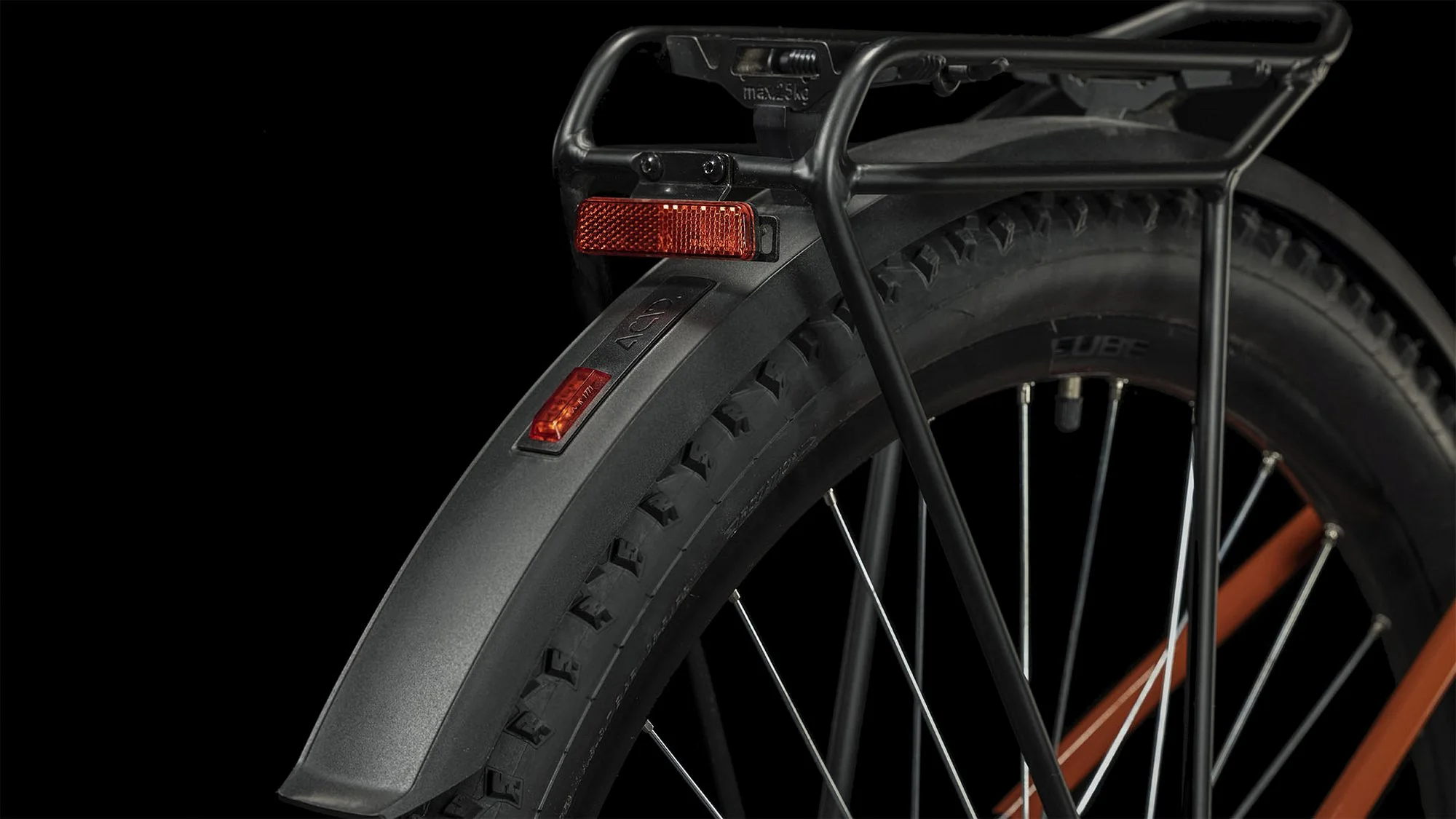 CUBE AIM ALLROAD BRICKRED/BLACK - Image 6