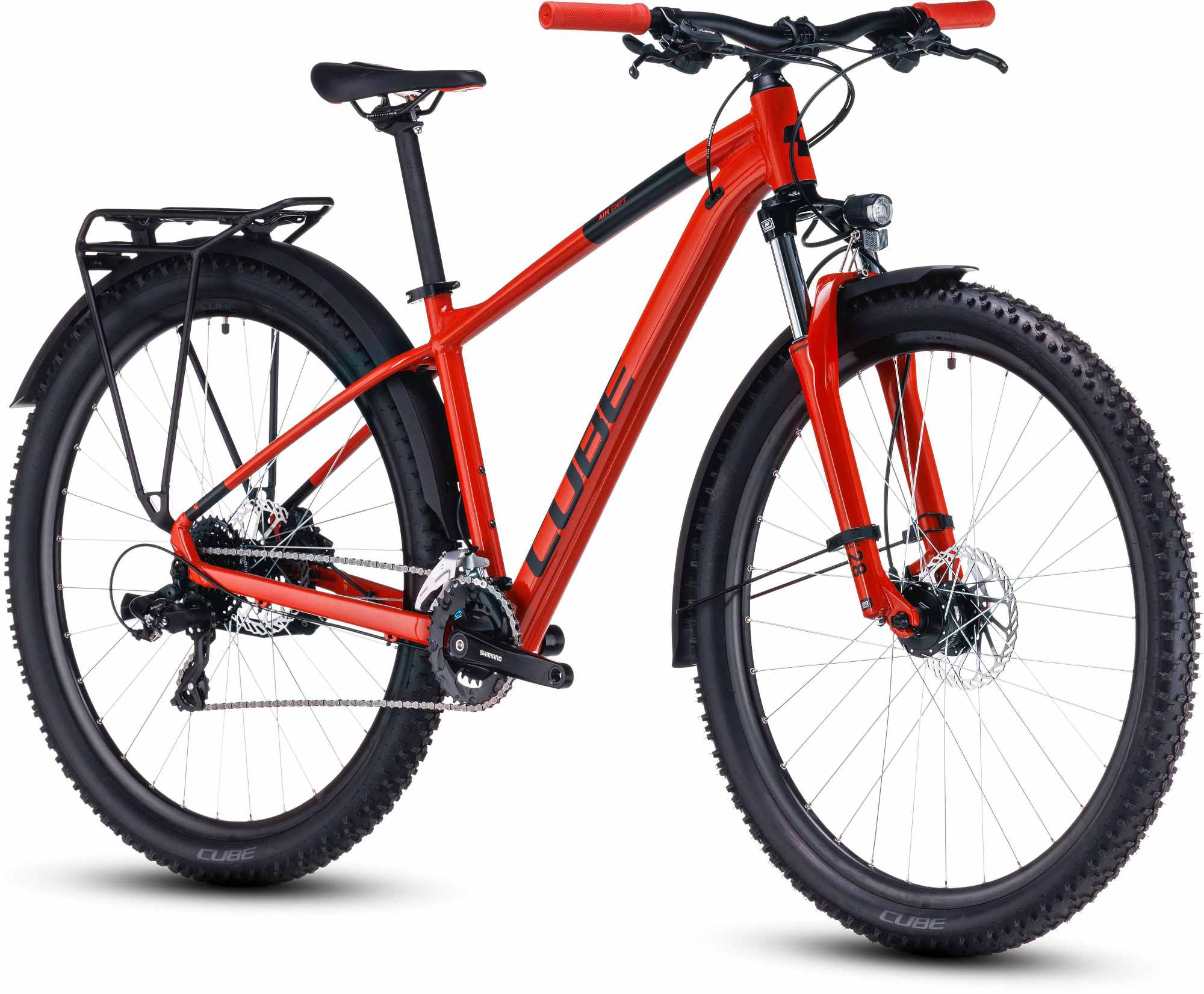 CUBE AIM ALLROAD BRICKRED/BLACK - Image 8