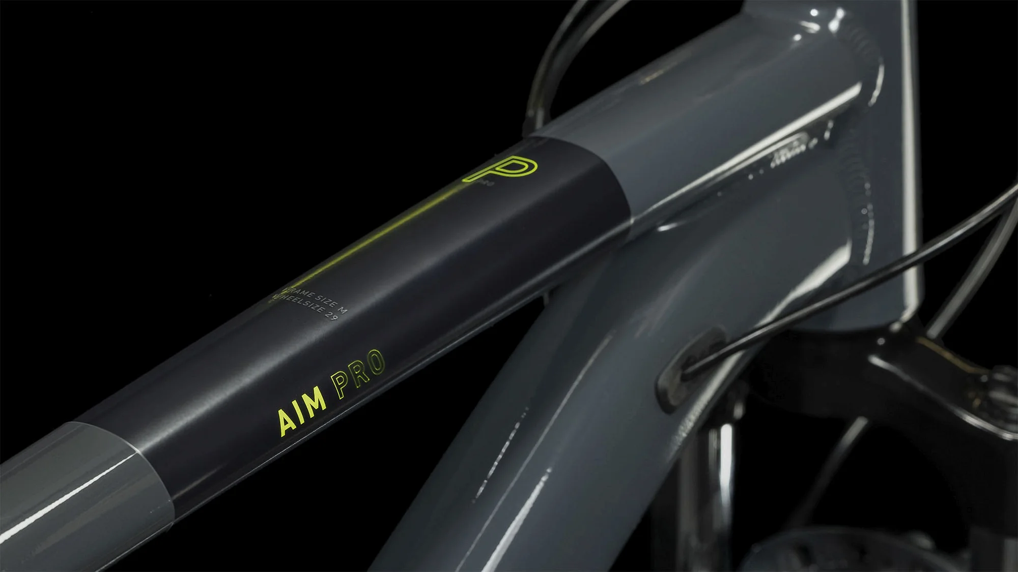 CUBE AIM PRO GREY/FLASHYELLOW - Image 2