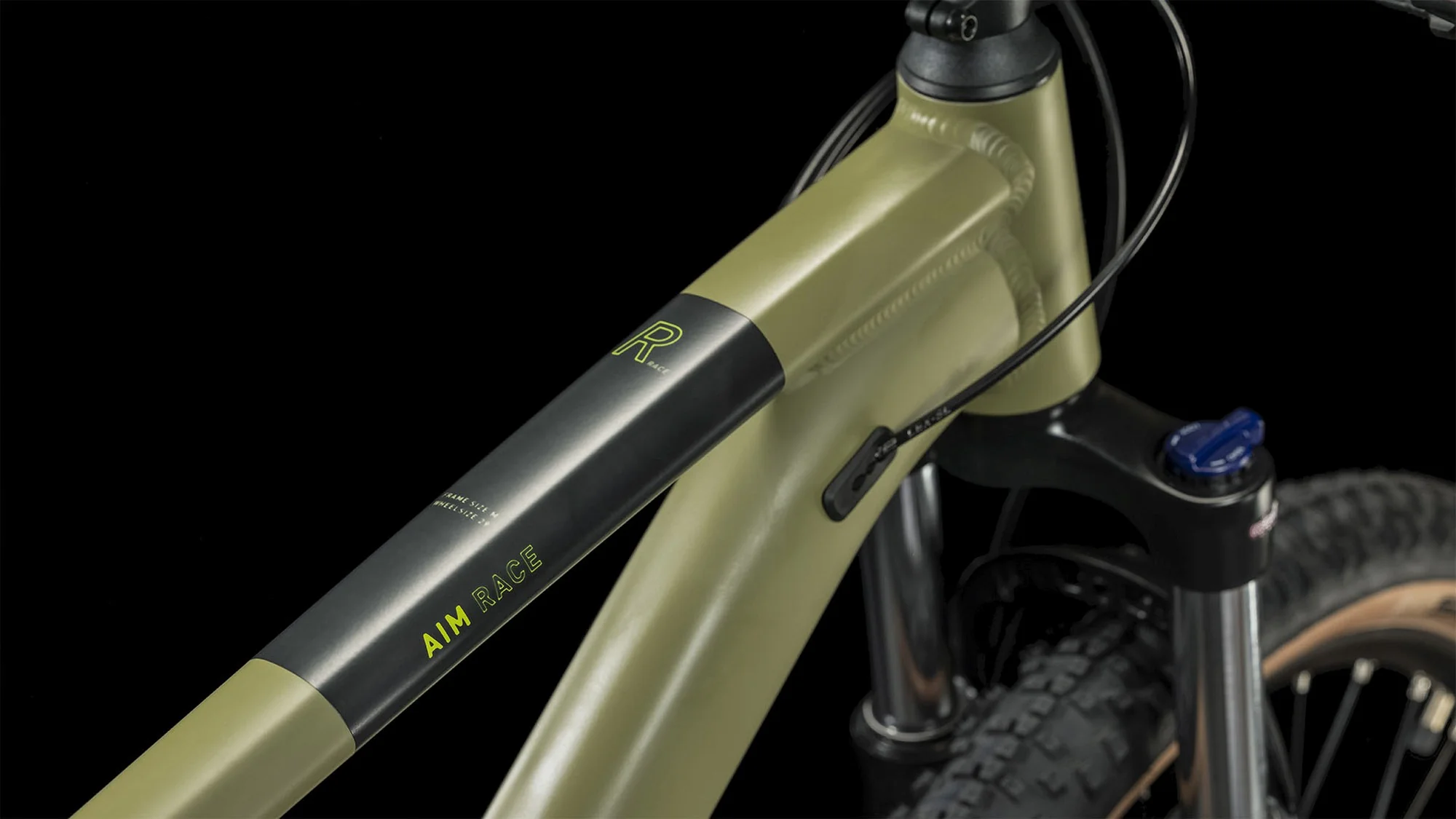 CUBE AIM RACE OLIVE/BLACK - Image 2