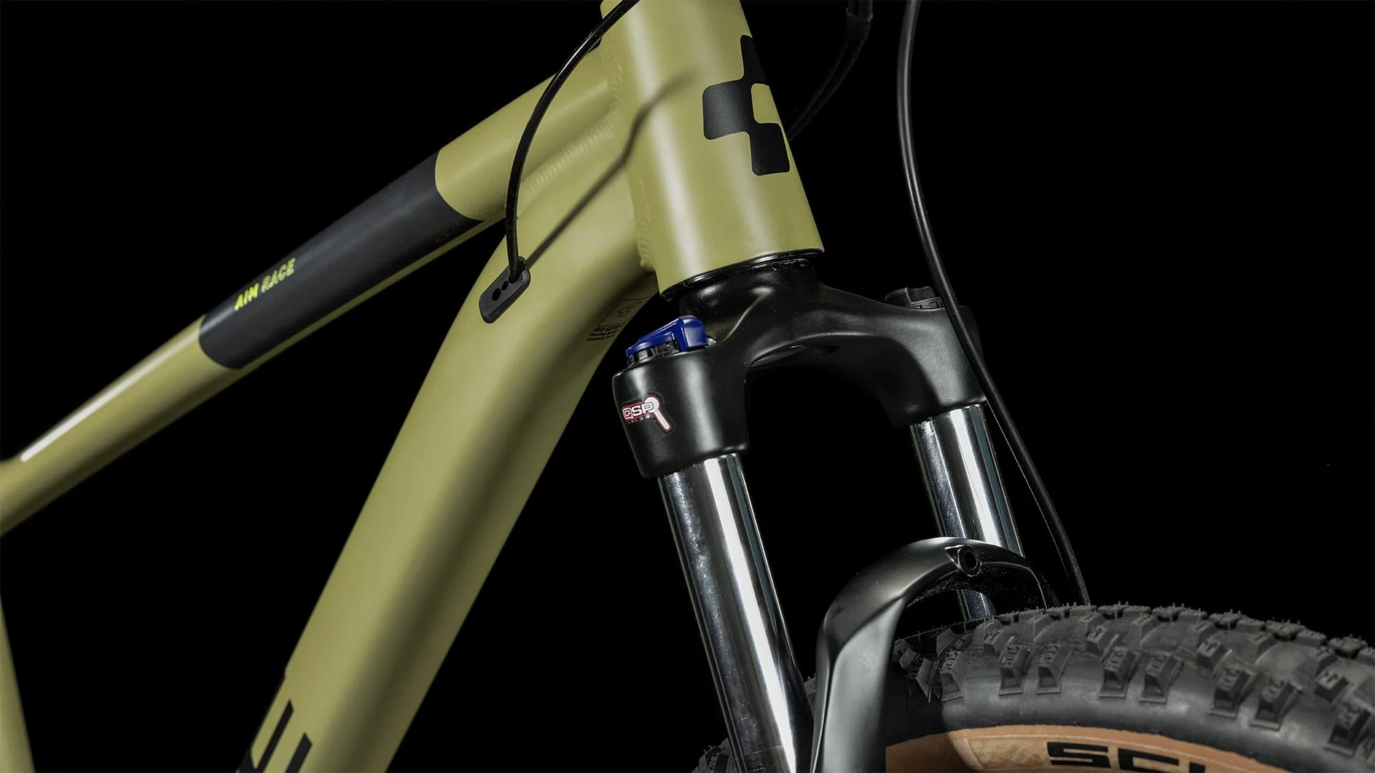 CUBE AIM RACE OLIVE/BLACK - Image 5
