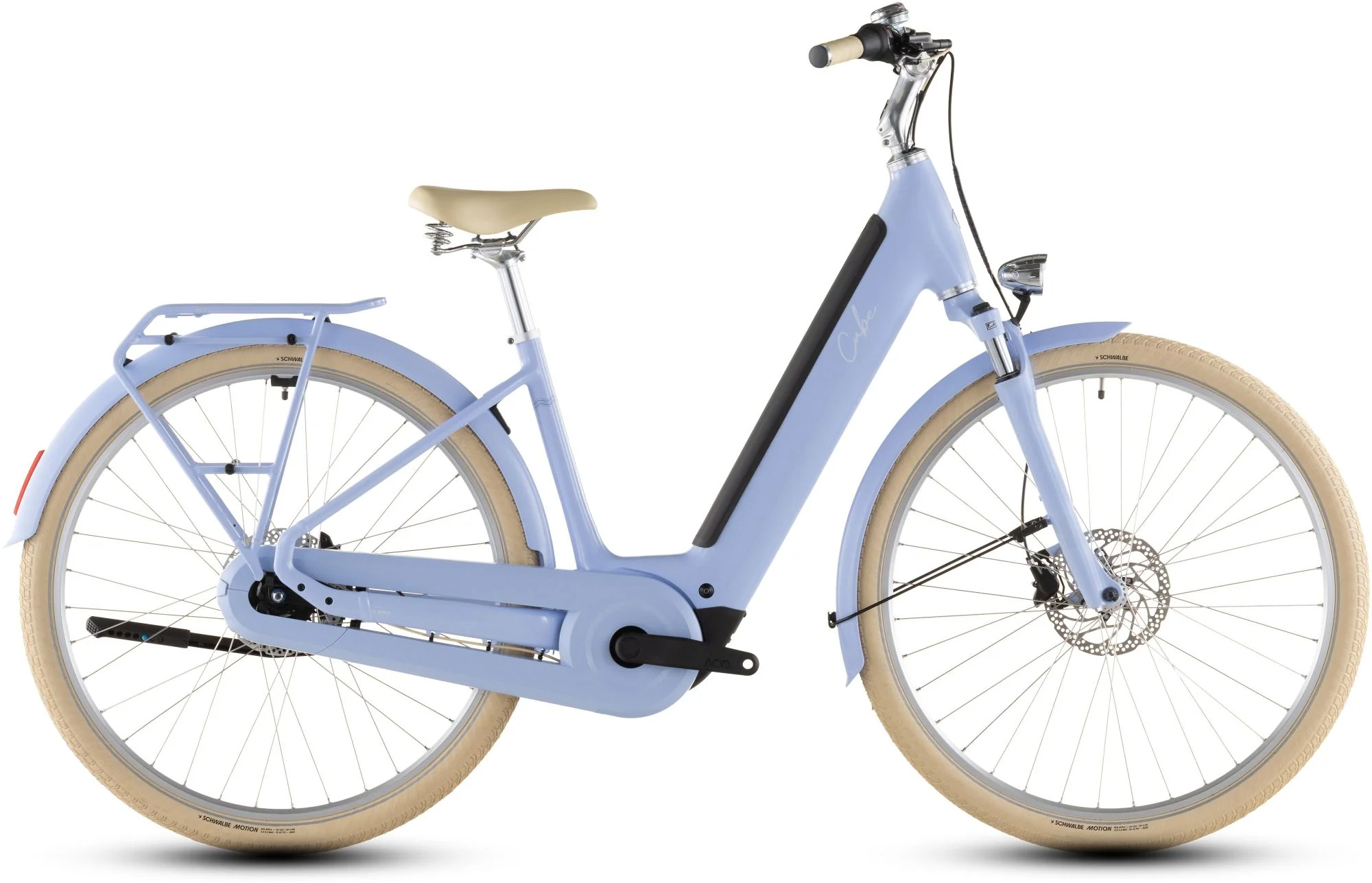 CUBE ARUBA HYBRID 600 BLUEBLOSSOM/CREME