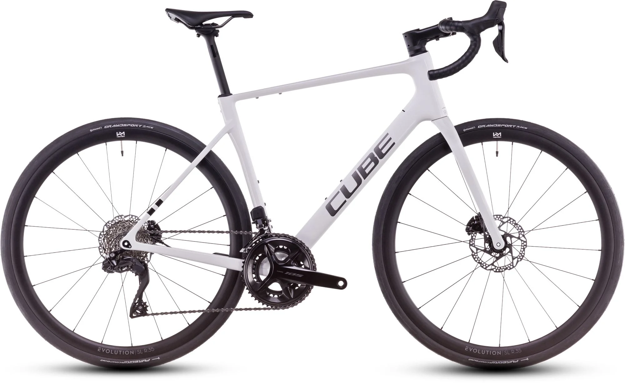 CUBE ATTAIN C:62 SLX COTTON/BLACK