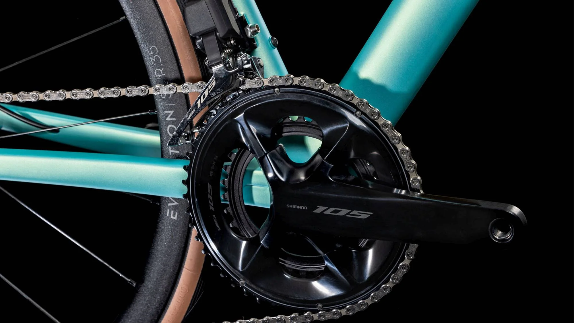 CUBE ATTAIN C:62 SLX LAGOON/BLACK - Image 6