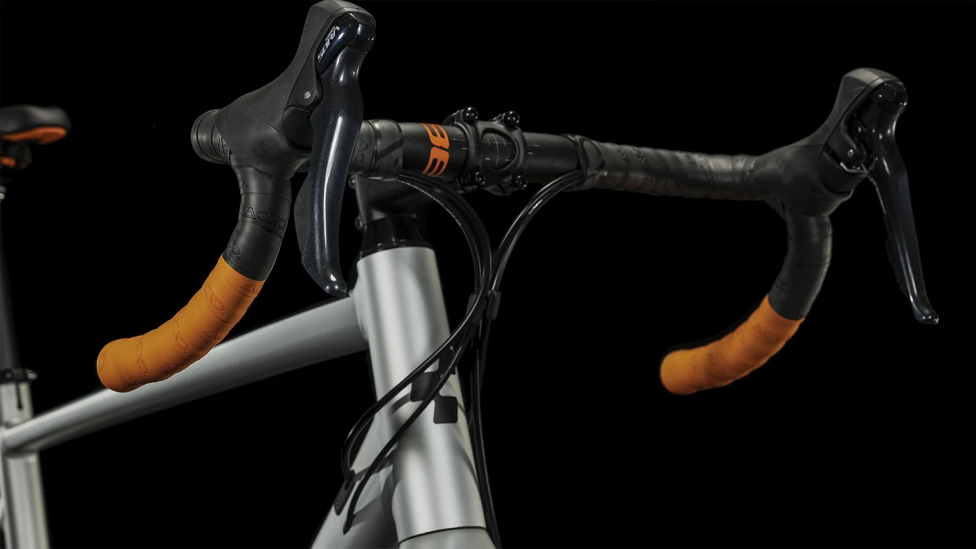 CUBE ATTAIN PRO SILVER/ORANGE - Image 4