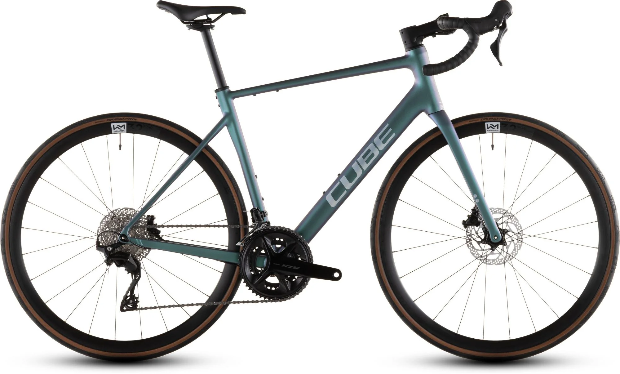 CUBE ATTAIN SLX SMARAGDGREY/PRISM