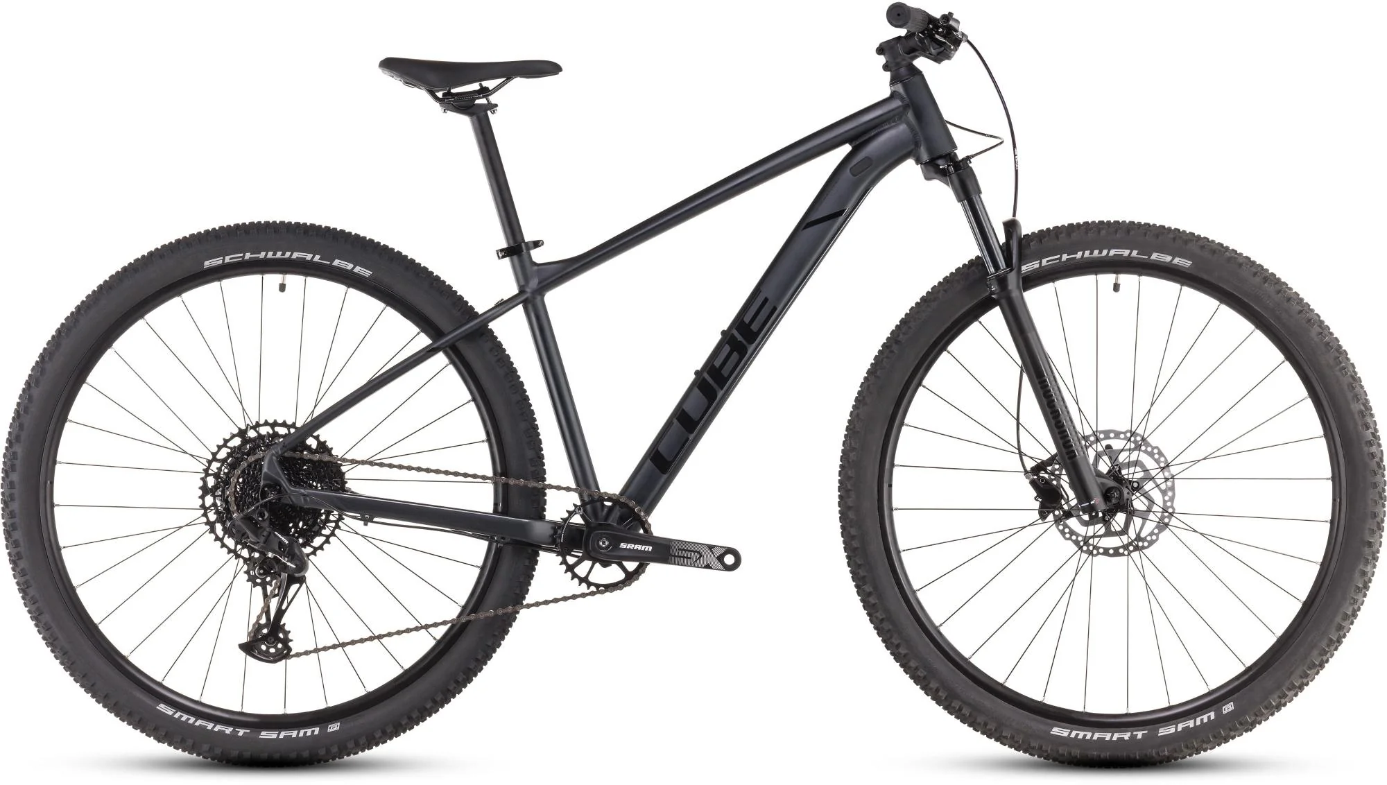 CUBE ATTENTION SLX BLACKMETAL/BLACK