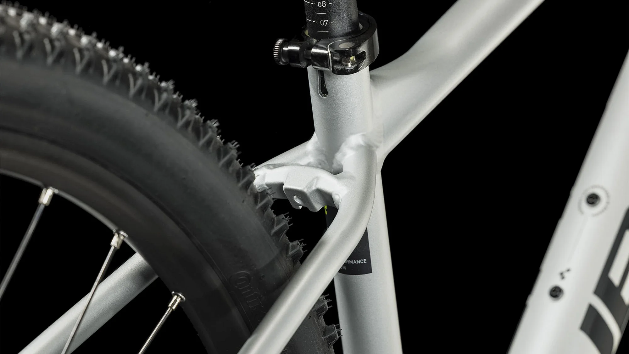 CUBE ATTENTION SLX SILVERGREY/LIME - Image 3