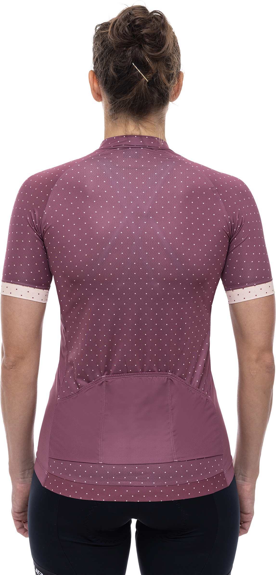 Cube Atx WS Jersey Half Zip Cmpt S/S Berry - Image 4