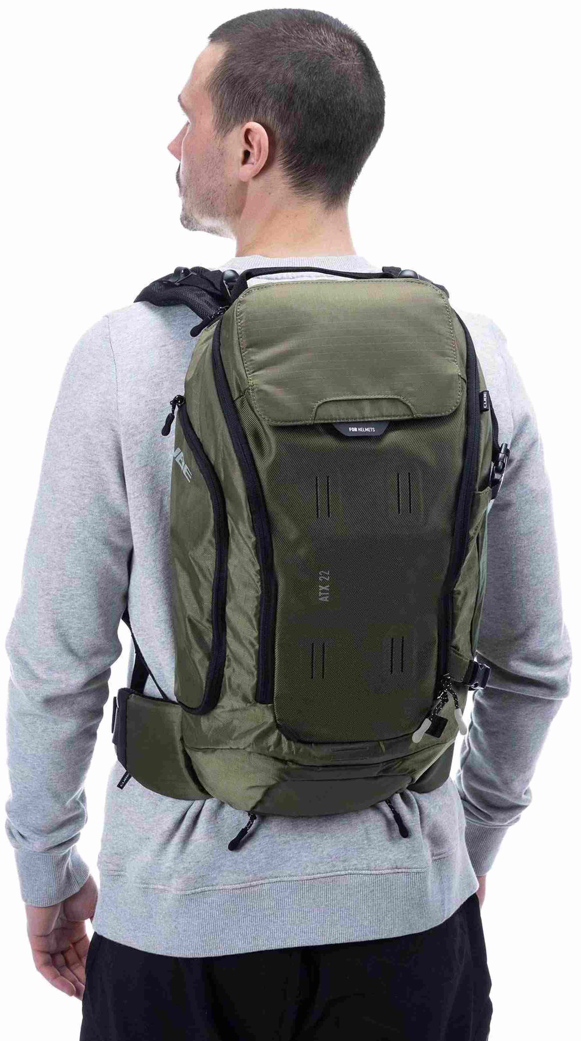 CUBE BACKPACK ATX 22L TM REED GREEN - Image 6