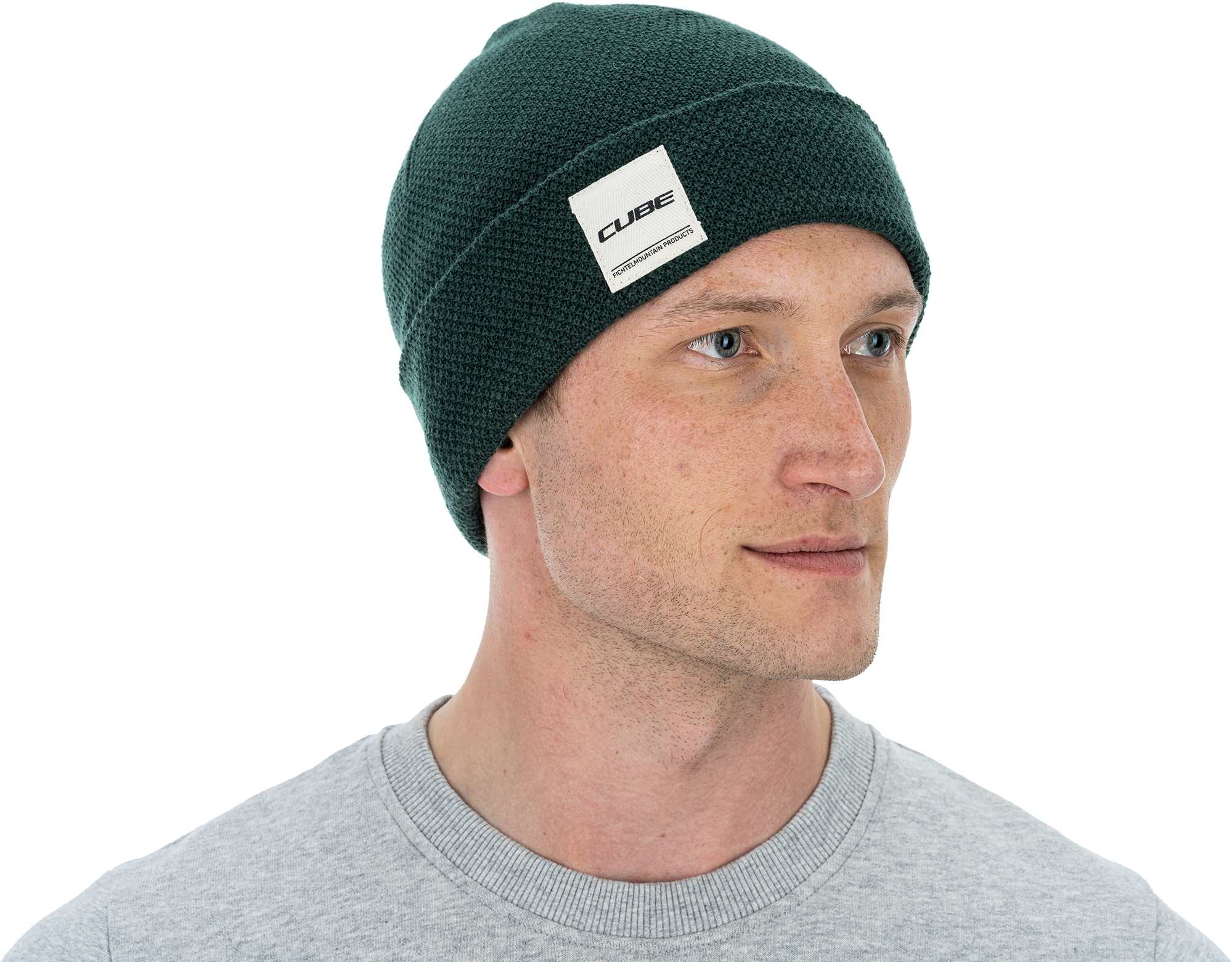 CUBE Beanie Green - Image 2