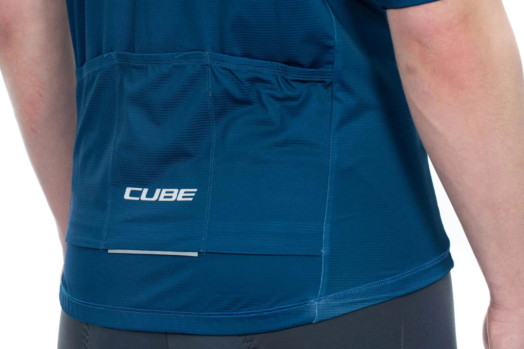 CUBE BLACKLINE JERSEY CMPT S/S BLUE - Image 4
