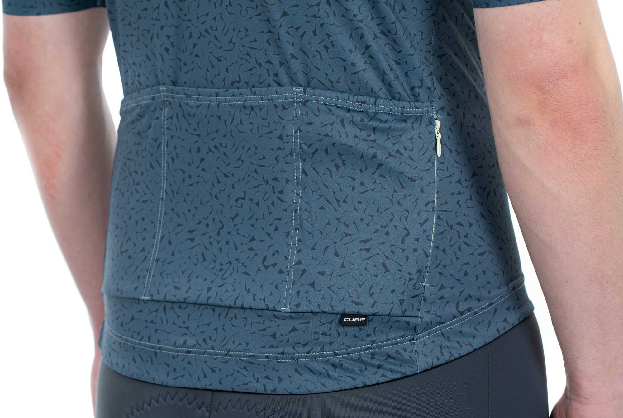 CUBE Blackline Jersey Race S/S Yellow/Grey - Image 3