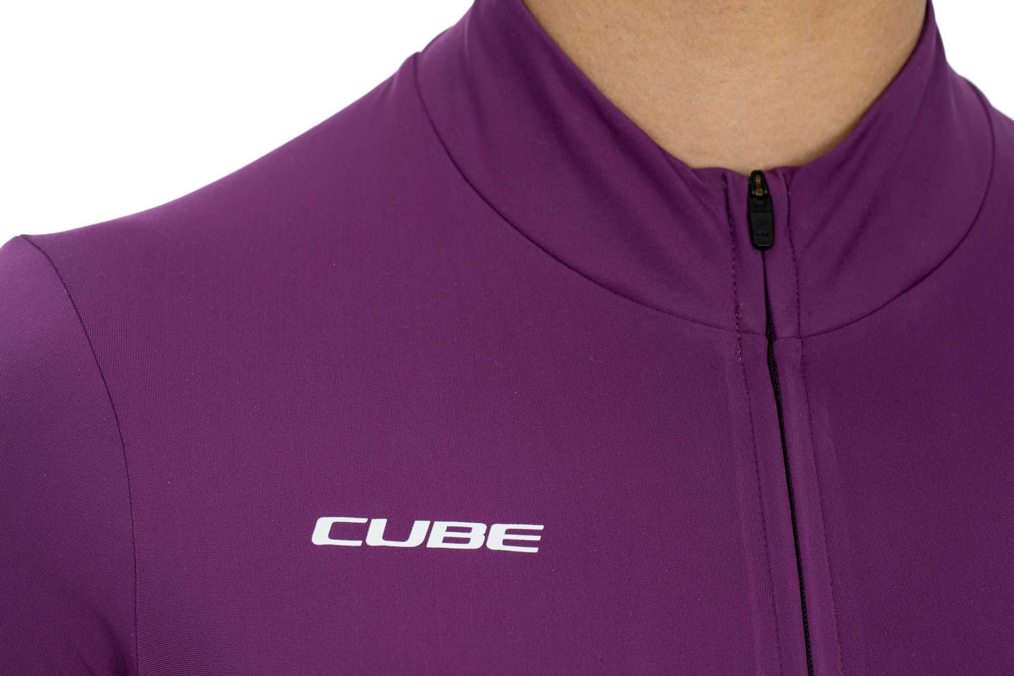 CUBE Blackline WS Jersey L/S Violet - Image 5