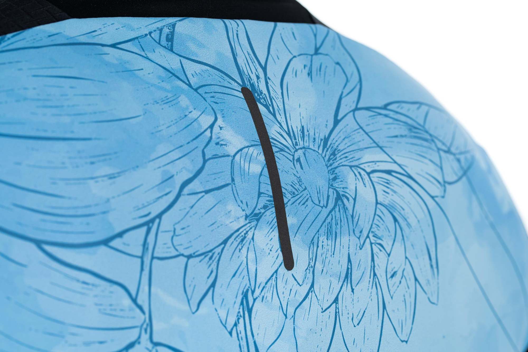 CUBE Blackline WS Jersey S/S Blue Pattern - Image 6