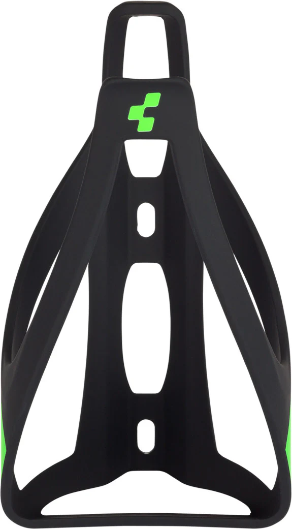 CUBE Bottle Cage Hpp Matt Black/Green - Image 2