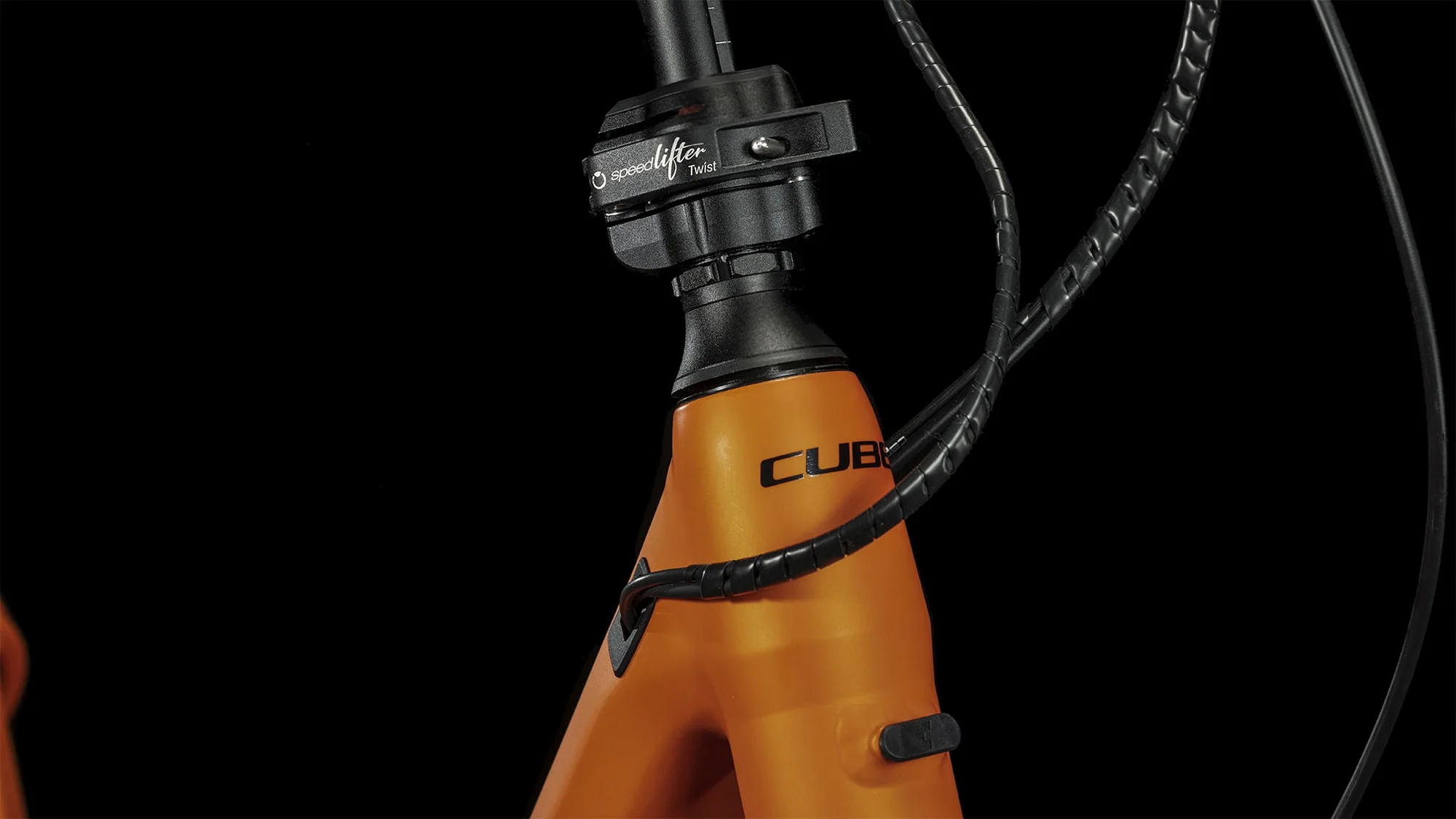CUBE COMPACT HYBRID 500 BLACK/SPARKORANGE - Image 5