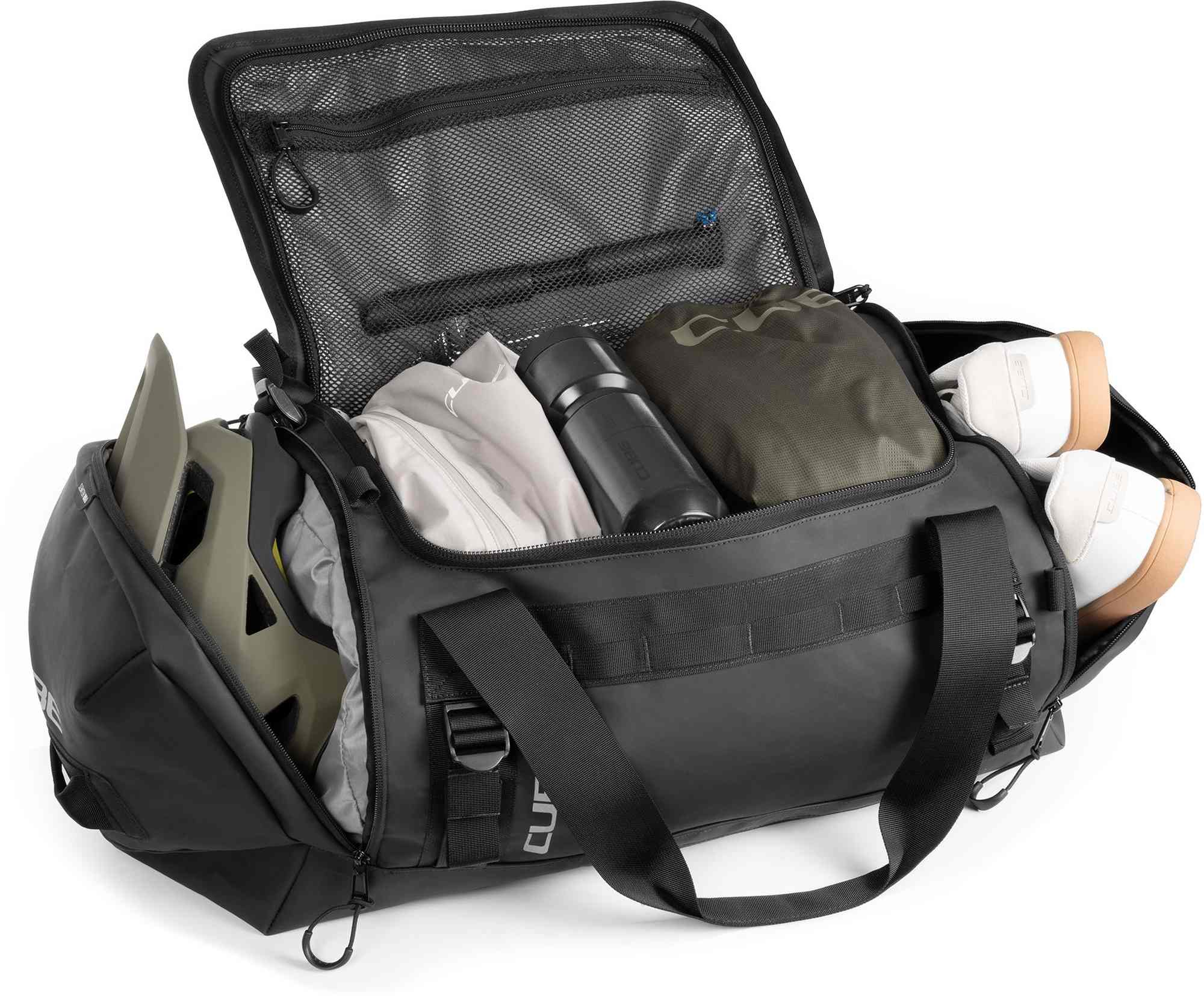 CUBE DUFFLE BAG 60L BLACK - Image 5