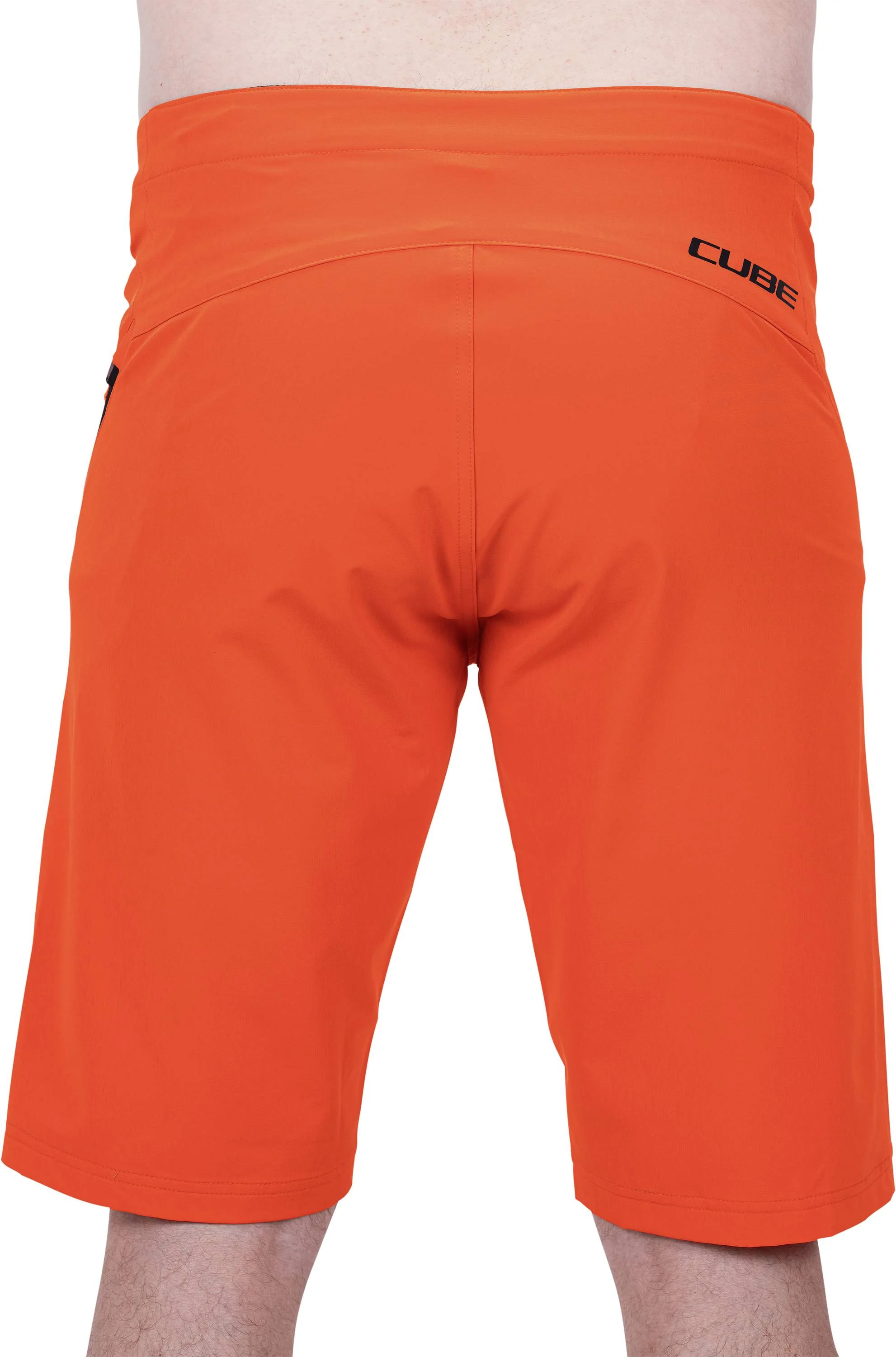CUBE Edge Lightweight Baggy Shorts Orange - Image 2