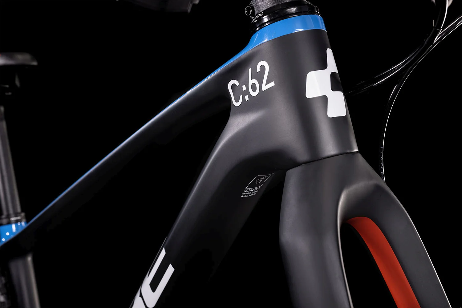 CUBE Elite 240 C:62 Pro Carbon/Blue/Red 2022 - Image 2