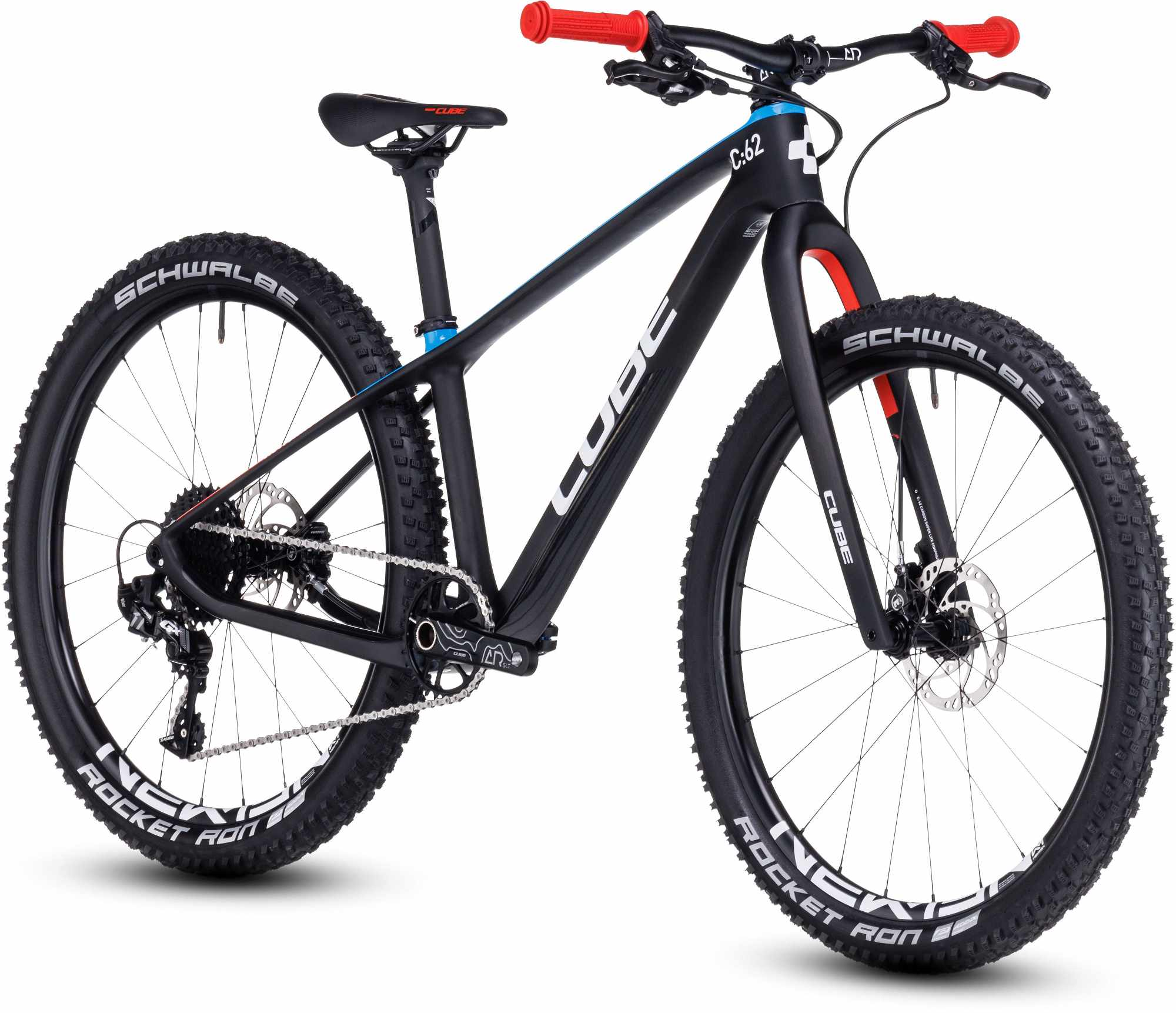 CUBE ELITE 240 C:62 SLX CARBON/BLUE/RED - Image 9