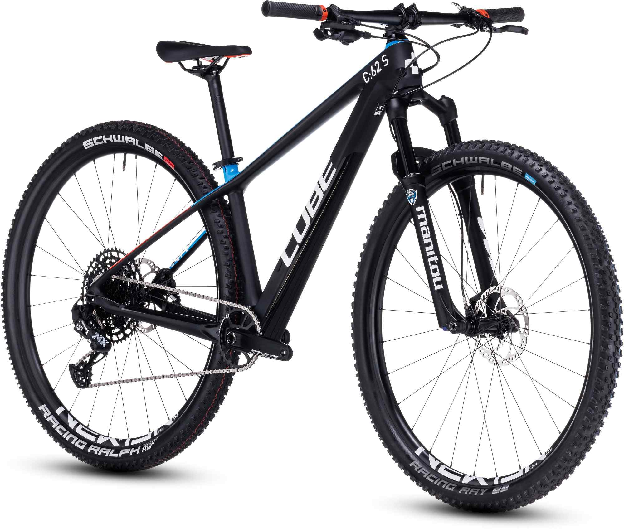 CUBE ELITE C:62 SLX ROOKIE CARBON/BLUE/RED - Image 8