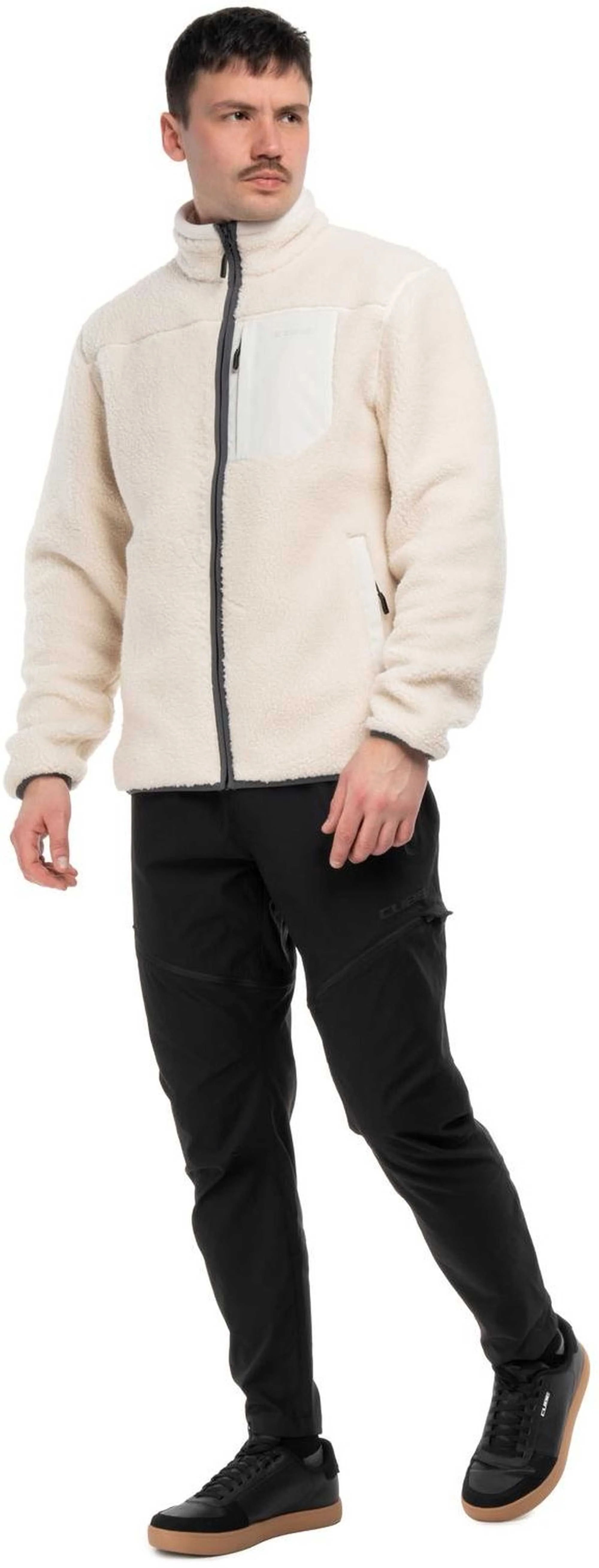 CUBE FLEECE JACKET BEIGE - Image 5