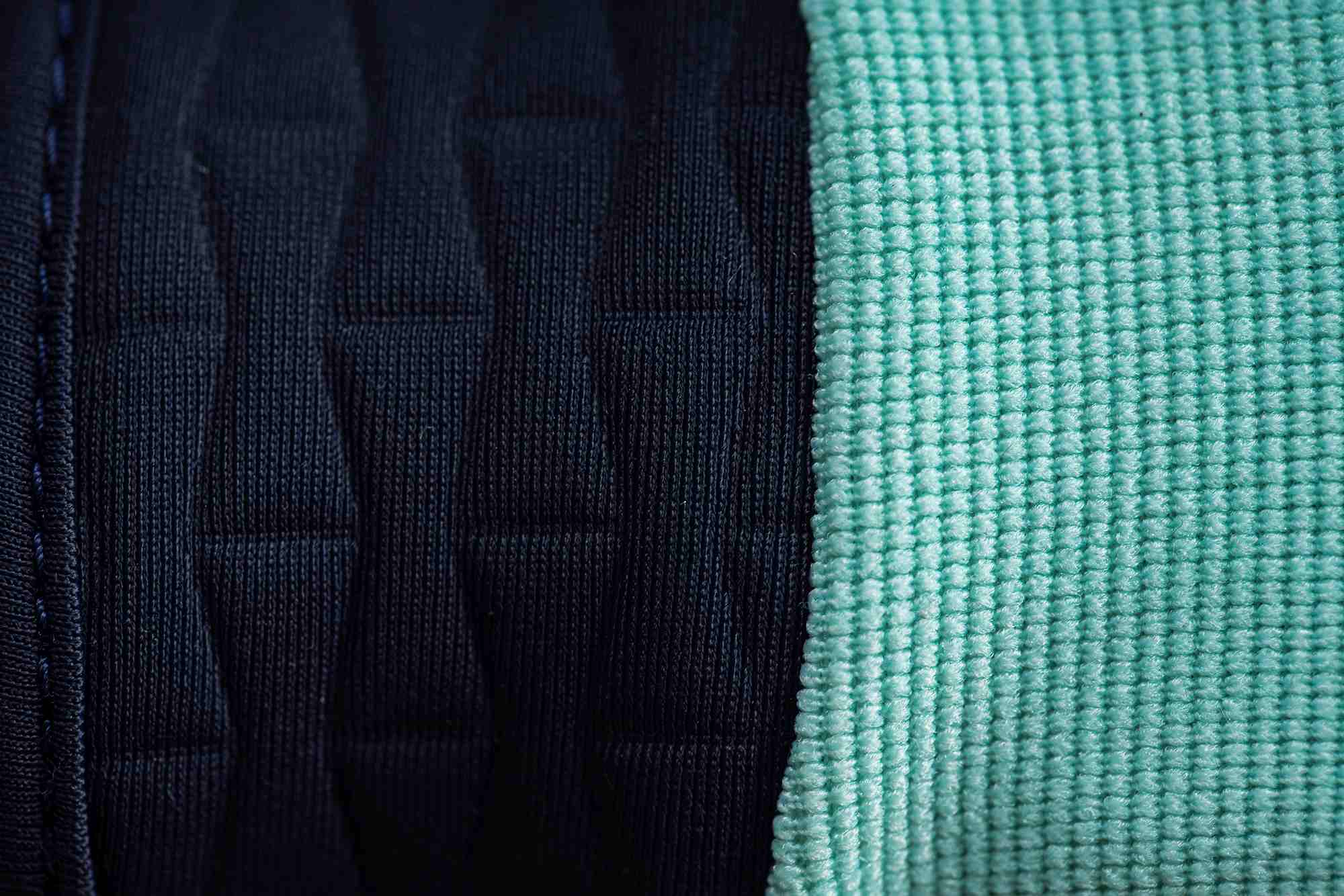CUBE Gloves Perform. Junior Short Finger Blue/Mint - Image 3