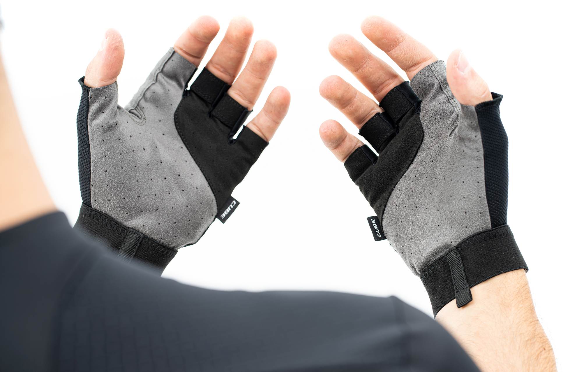 CUBE Gloves Pro Short Finger Black - Image 6