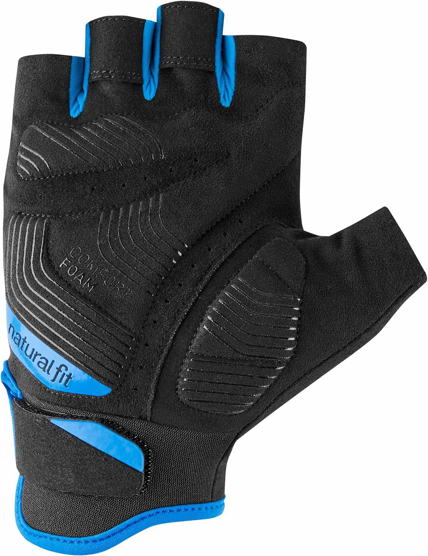 CUBE Gloves Short Finger X Nf Black/Blue - Image 2