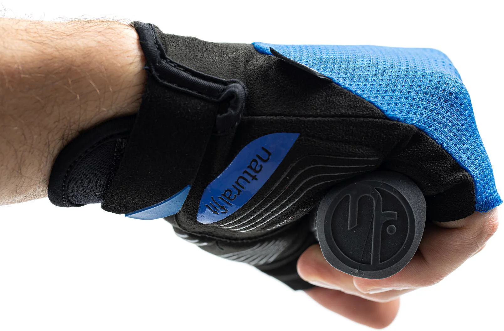 CUBE Gloves Short Finger X Nf Black/Blue - Image 5