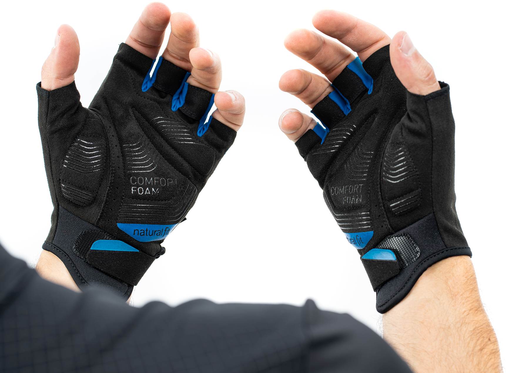 CUBE Gloves Short Finger X Nf Black/Blue - Image 6