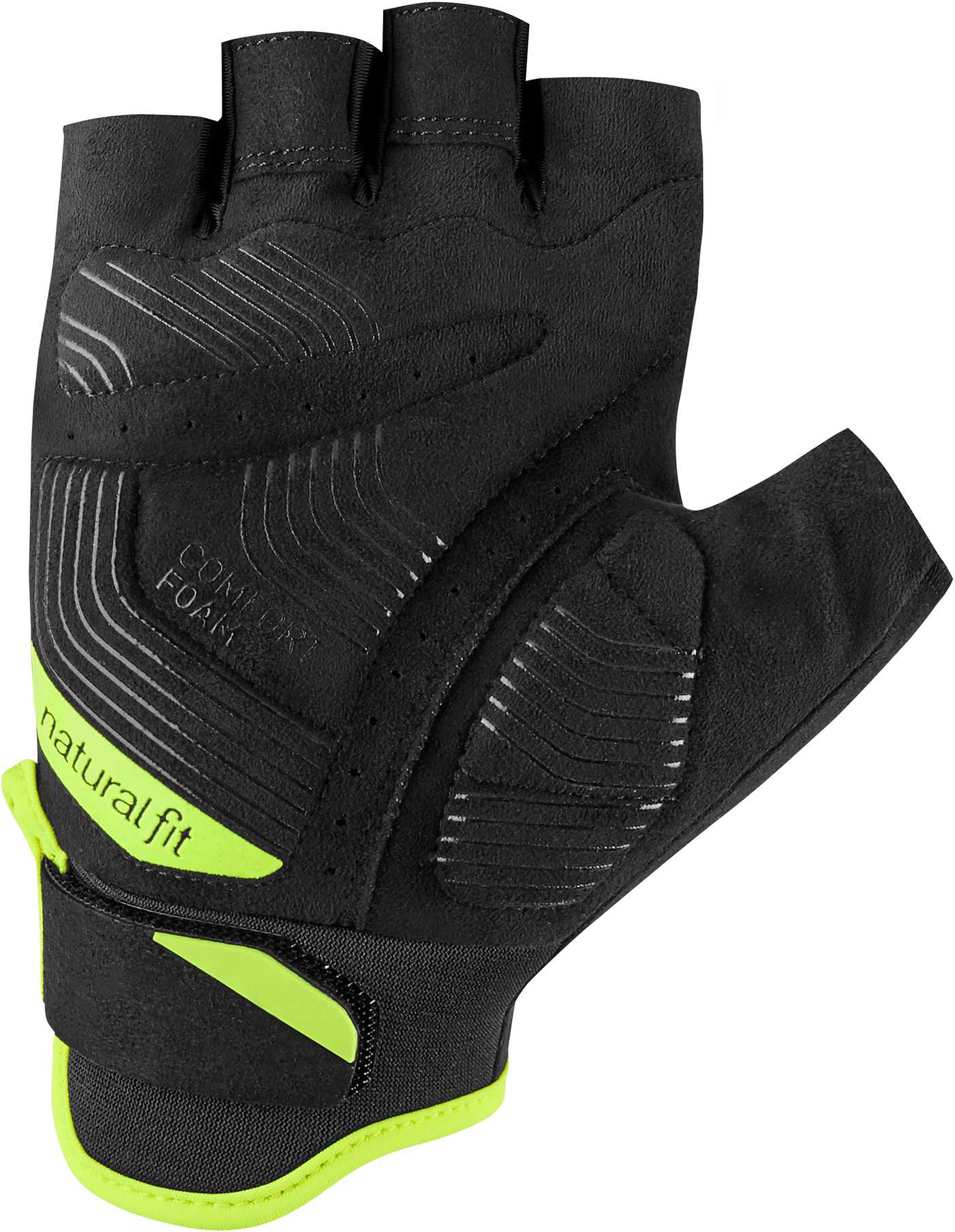 CUBE Gloves Short Finger X Nf Grey/Yellow - Image 2